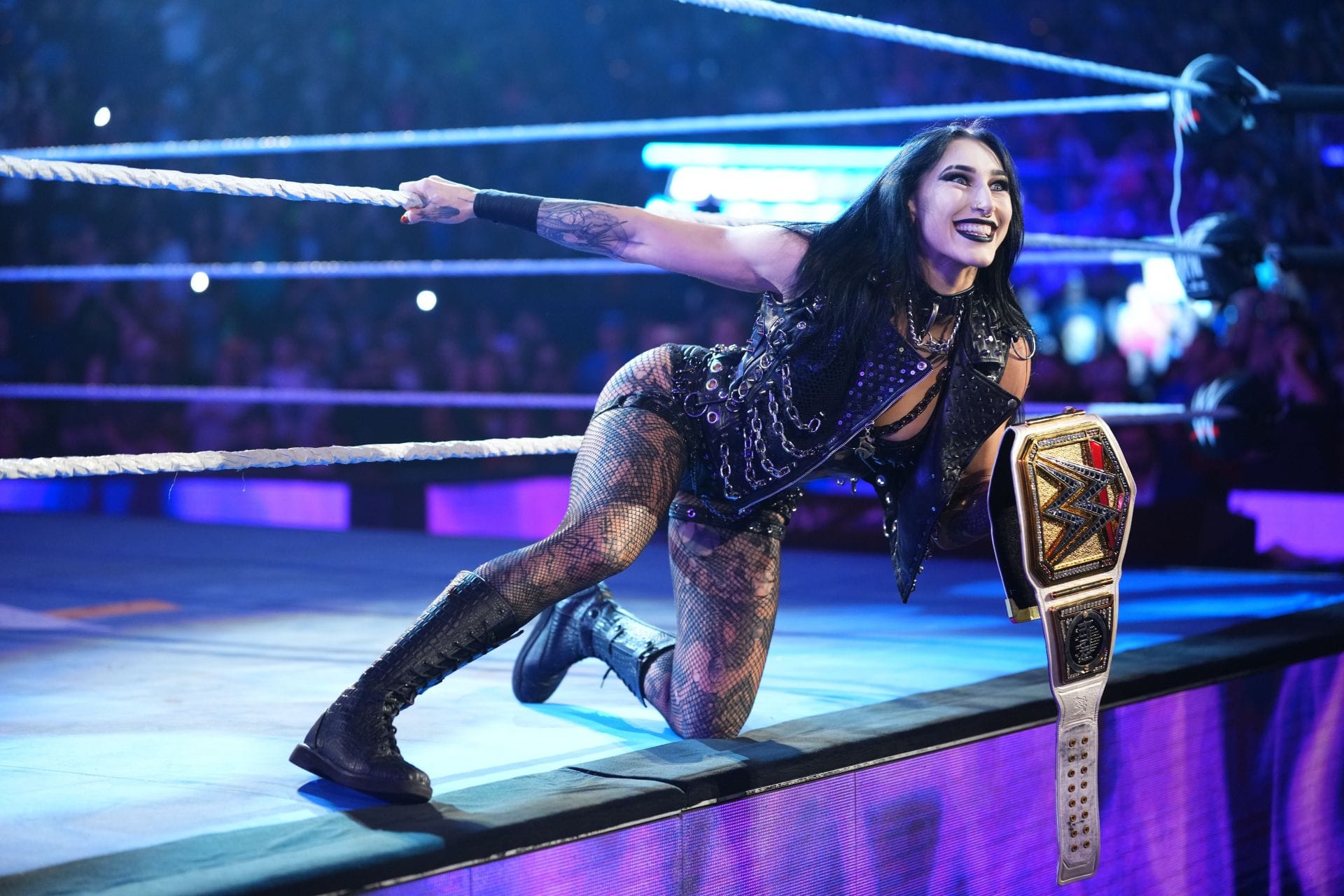 Rhea Ripley shares one-word message ahead of WWE SmackDown