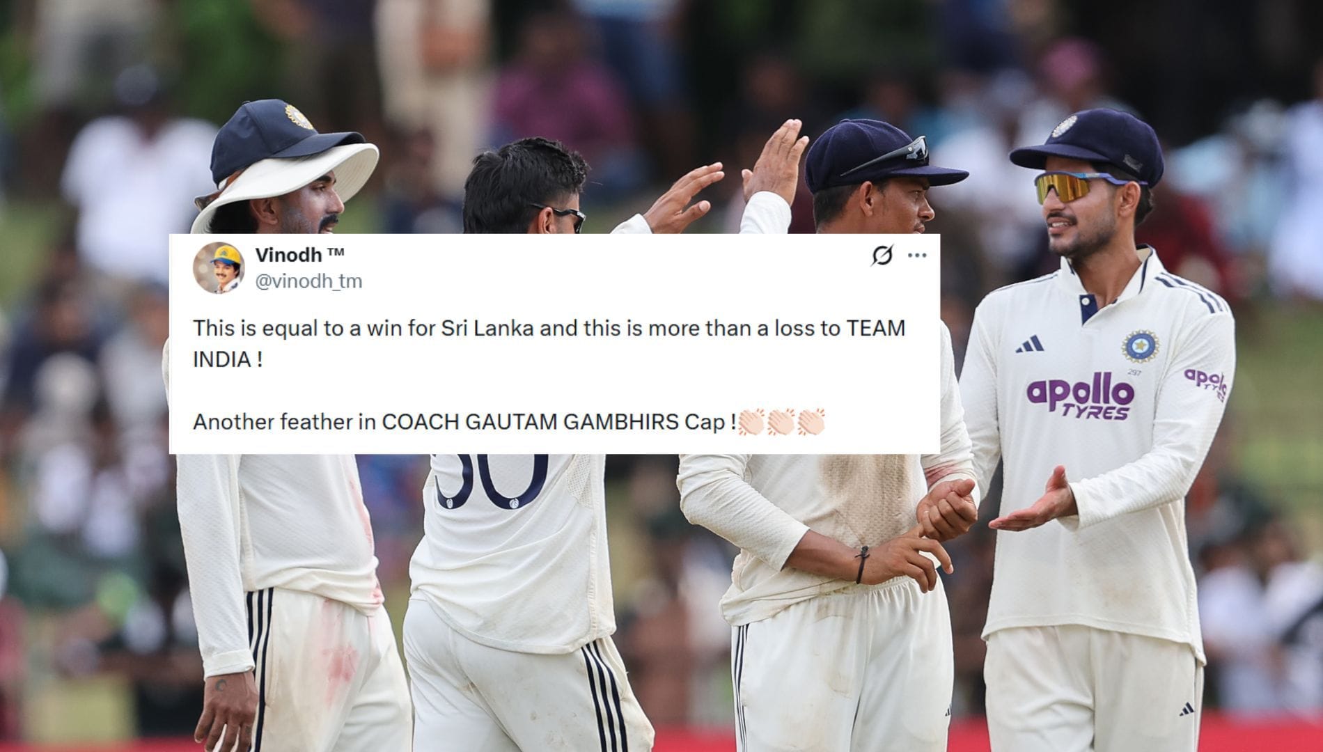 "Will hurt even more to those who have seen India under Virat Kohli" - Fans slam Shubman Gill and Co. for drawn result in SL vs IND 2026 2nd Test
