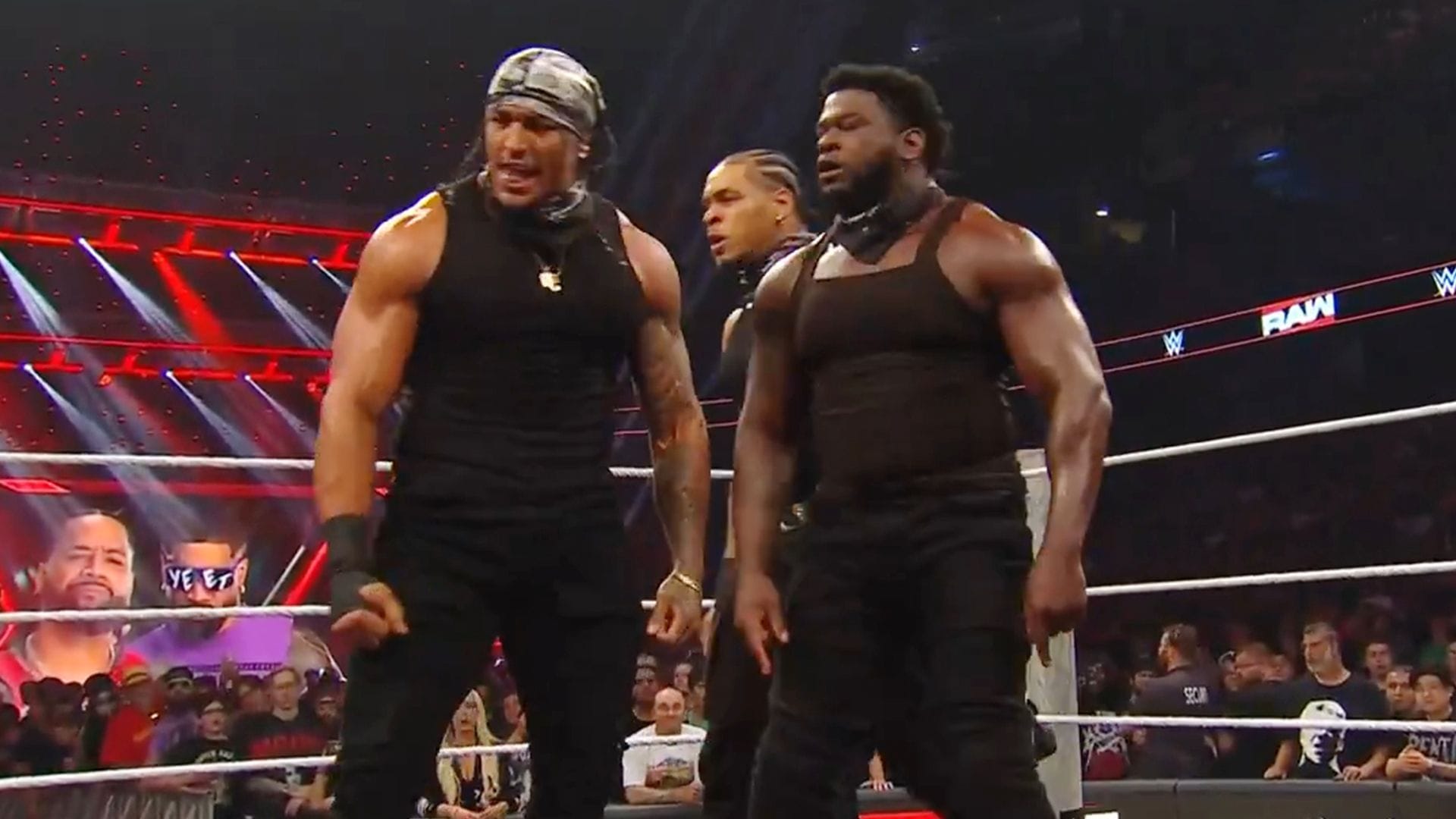 Who are Royce Keys' mystery partners who destroyed The Usos, Solo Sikoa, and LA Knight on WWE RAW?