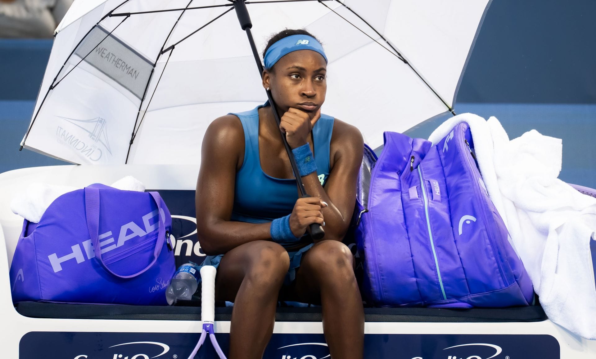 Coco Gauff gets into peak self-deprecating mode with hilarious truth bomb on her 20-minute 1st set loss at Cincinnati Open