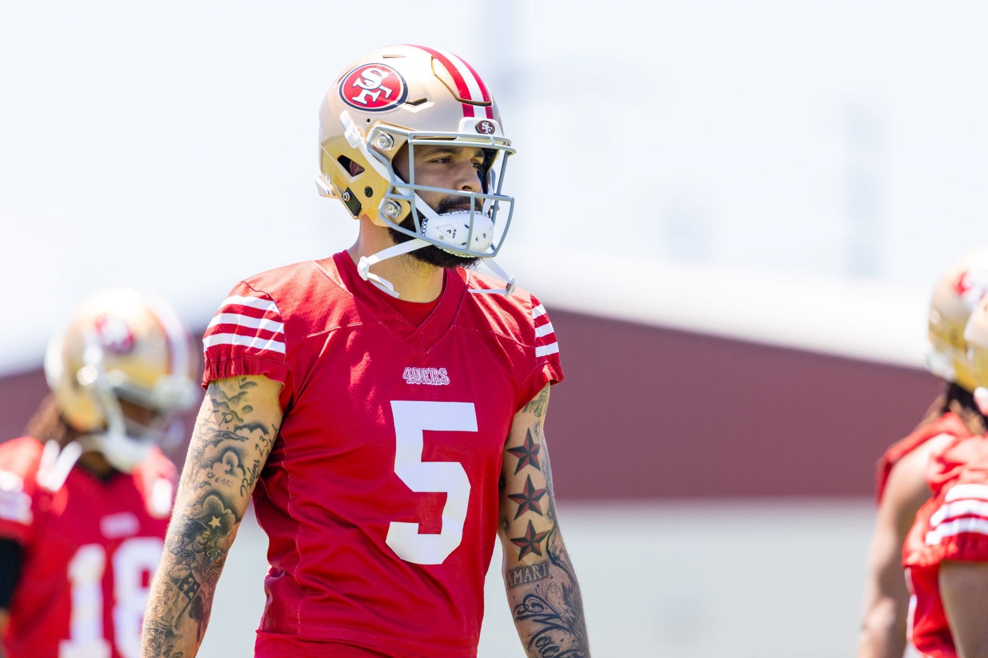 NFL: JUN 03 San Francisco 49ers WR Mike Evans- Source: Getty