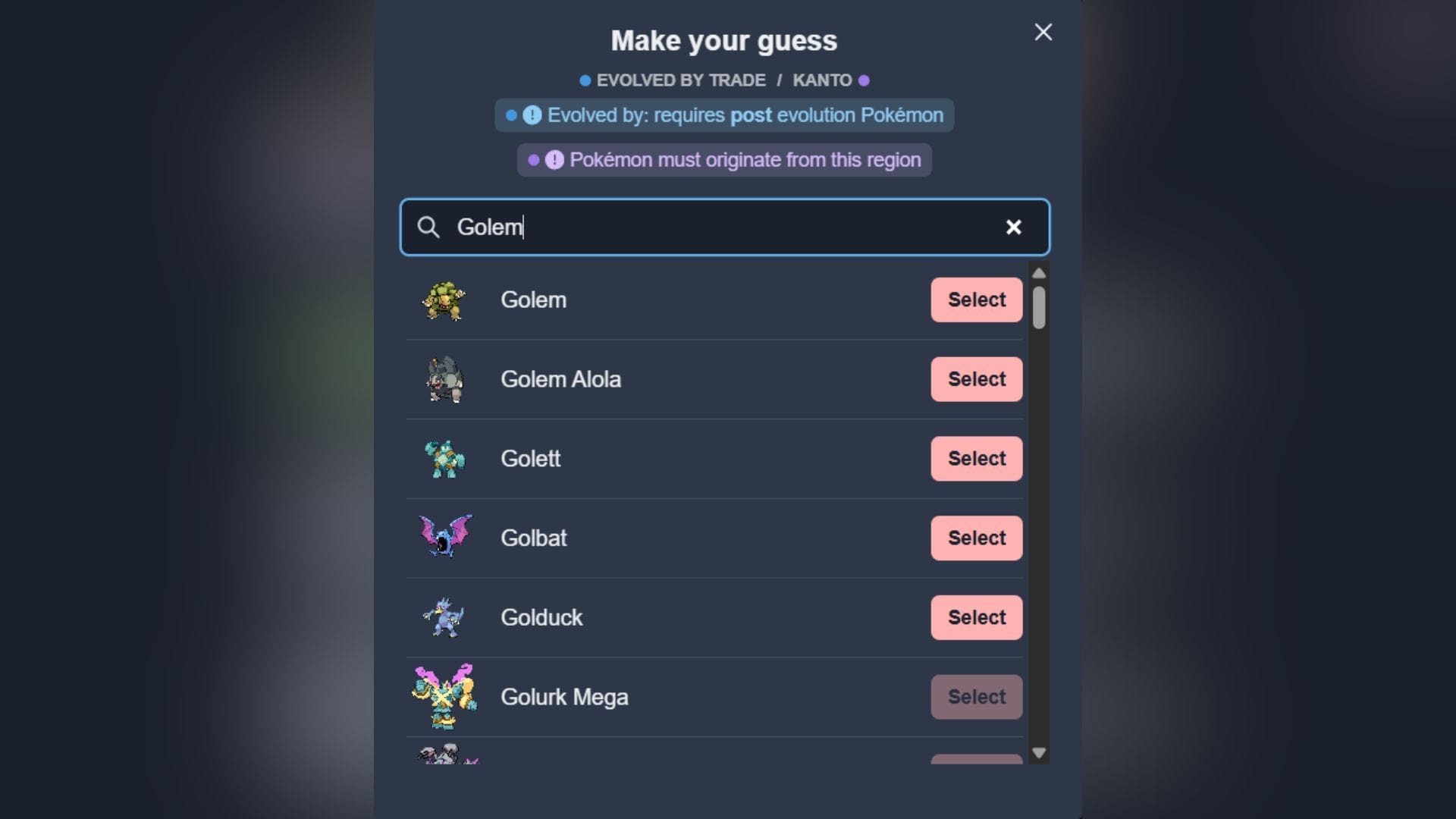 One of the many answers for the puzzle of August 21, 2026 (Image via PokeDoku)