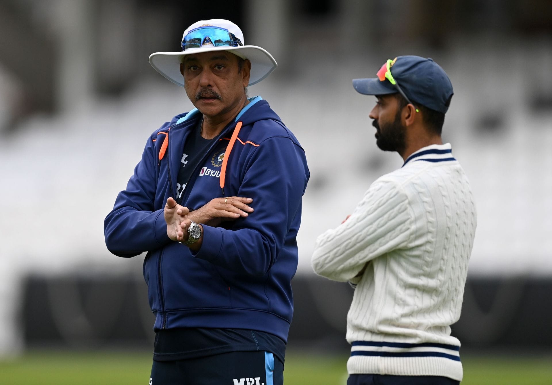 Ajinkya Rahane hilariously mimics Ravi Shastri’s voice and expressions during SL vs IND 2026 1st Test [Watch]