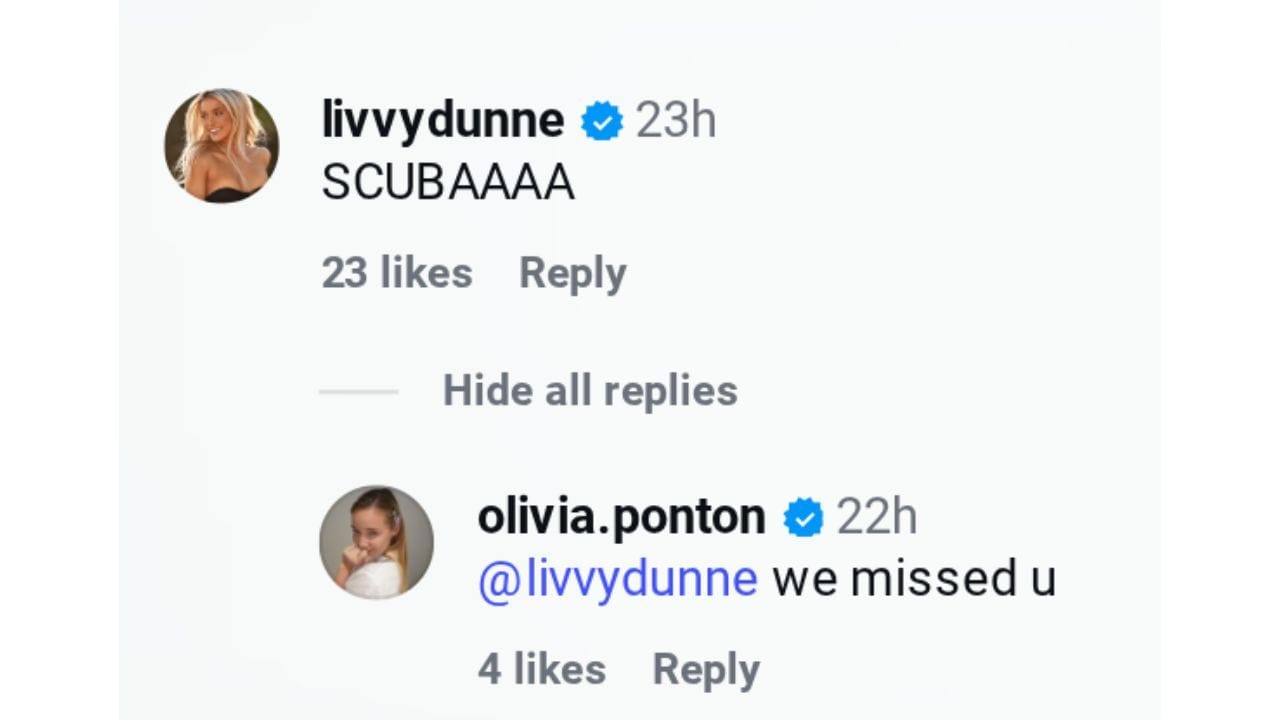 Source: (Via Instagram/ @olivia.ponton)