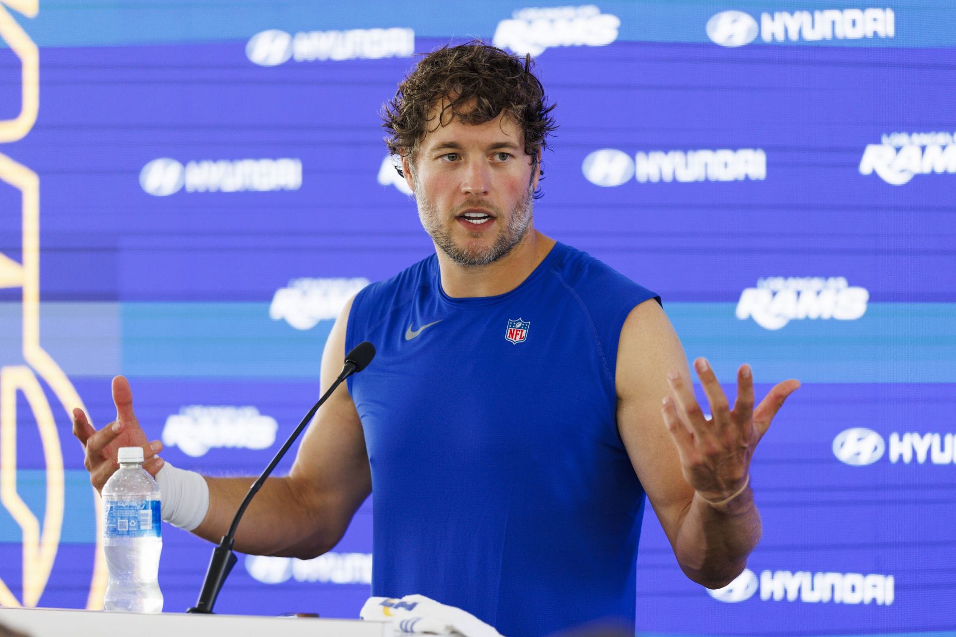 LA Rams QB Matthew Stafford - Source: Getty