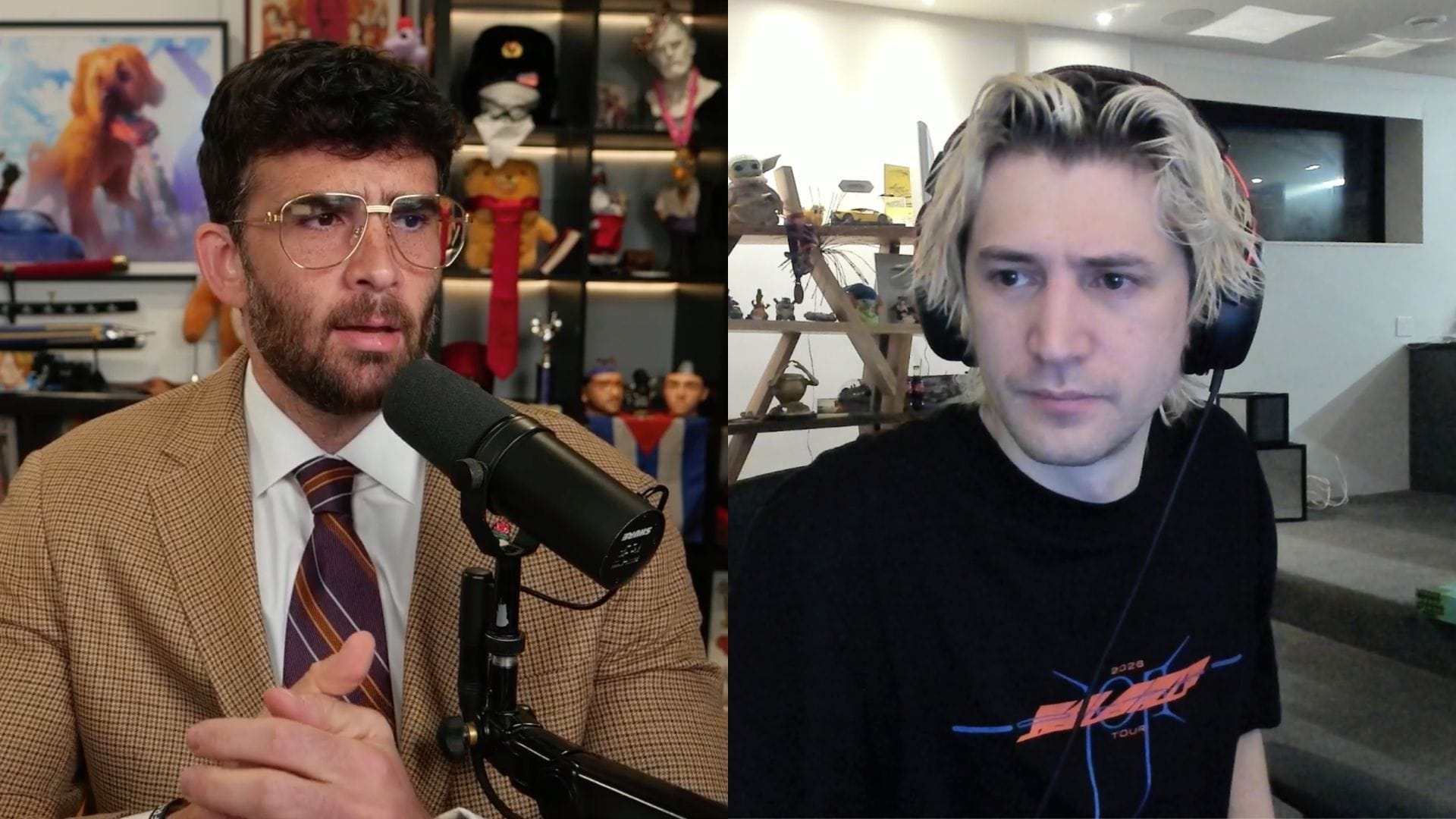 "Just say you shocked your dog": xQc goes off at HasanAbi after latter alleged CollarGate was smear campaign by Kick clippers