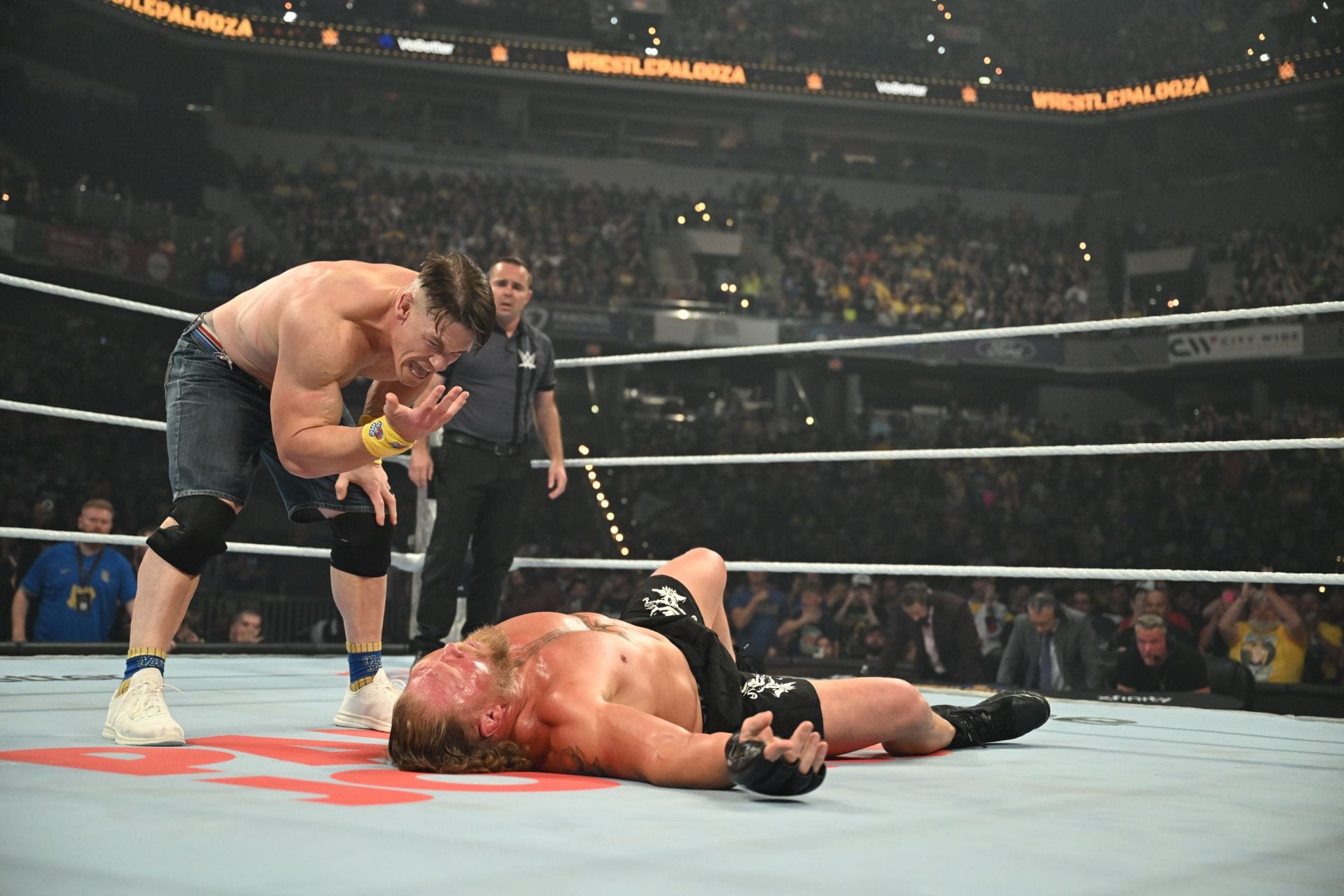 John Cena reacts to Brock Lesnar's shocking WWE retirement