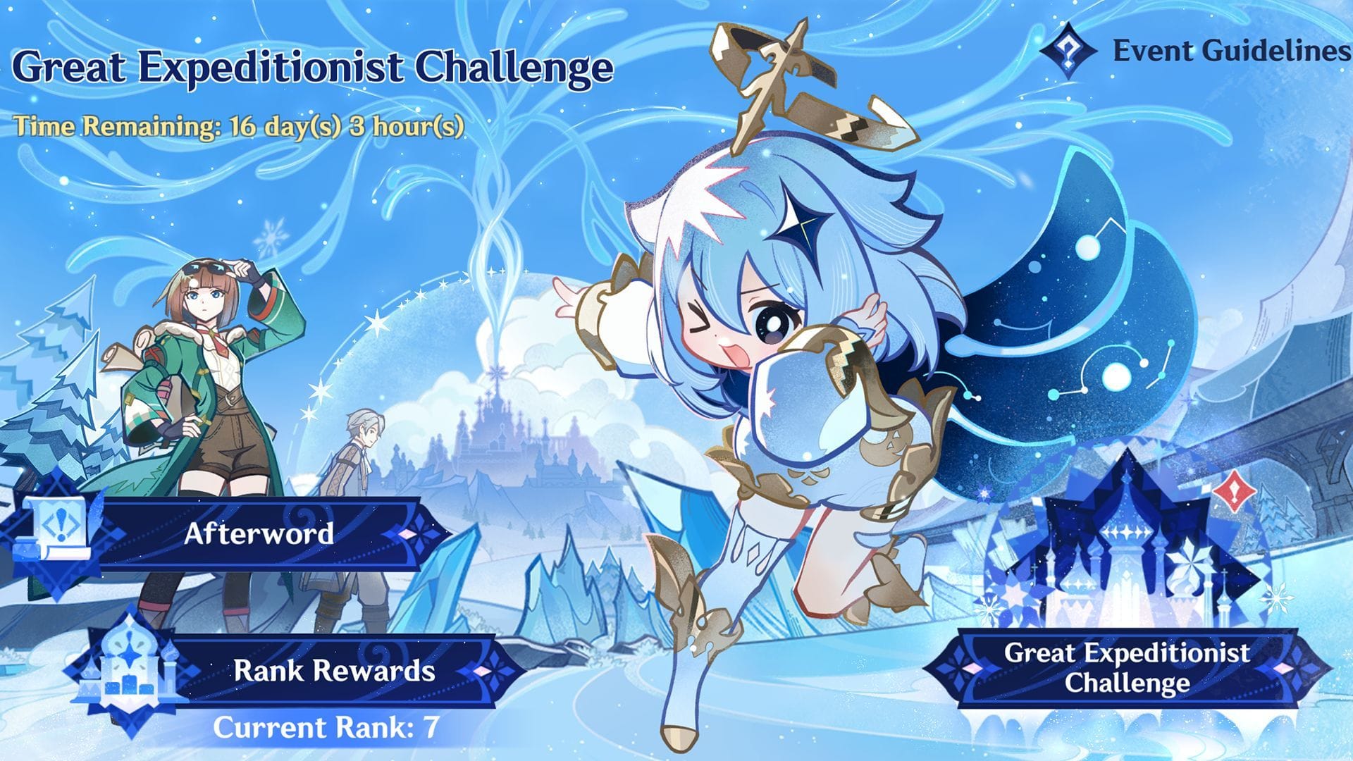 Genshin Impact Great Expeditionist Challenge event guide