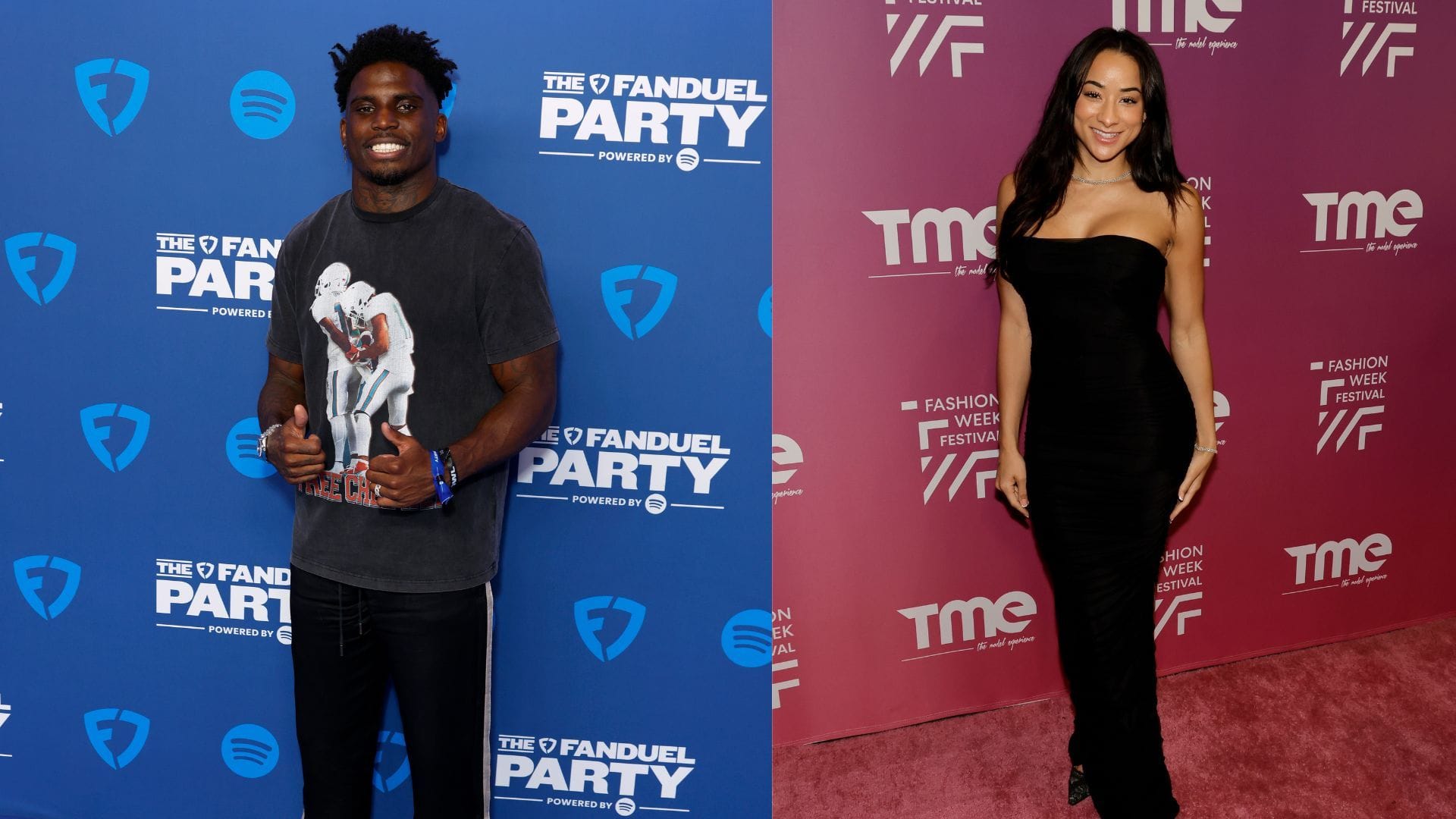 PIC: Tyreek Hill reunites with daughter Capri 14 days after dramatic legal twist in Keeta Vaccaro divorce case