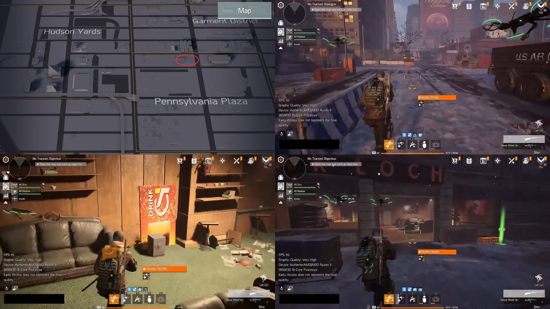 Head to the coffee shop to find the safe (Image via Ubisoft || YouTube/@ShivTDR)