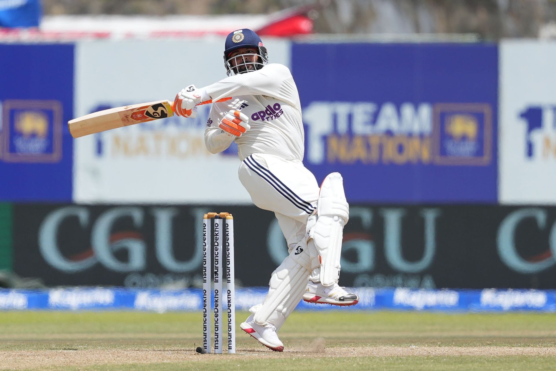 Rishabh Pant walks off the field after being struck on the wrist by a searing Lahiru Kumara bouncer on Day 1 of SL vs IND 2026 2nd Test [In Pictures]