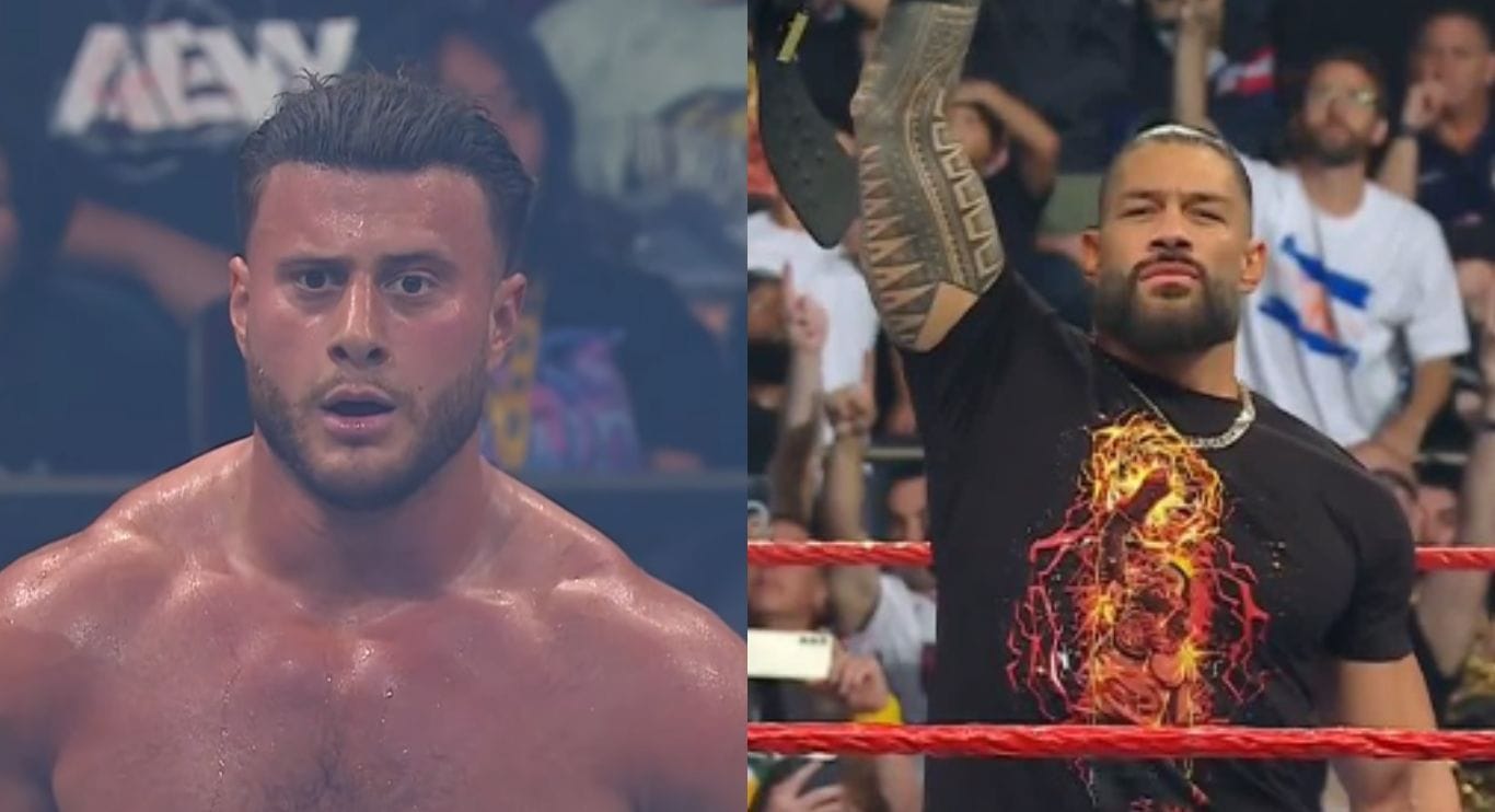 MJF takes a subtle shot at Roman Reigns