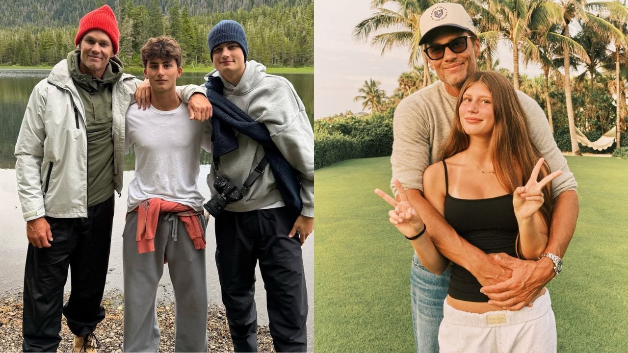 Tom Brady goes “holiday-maxxing” in South of France on a luxury yacht with teenage children Benjamin, Vivian and friends: PHOTOS