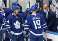 Manny Malhotra served as assistant coach for Toronto Maple Leafs from 2020 through the 2023–24 season. - Source: Getty