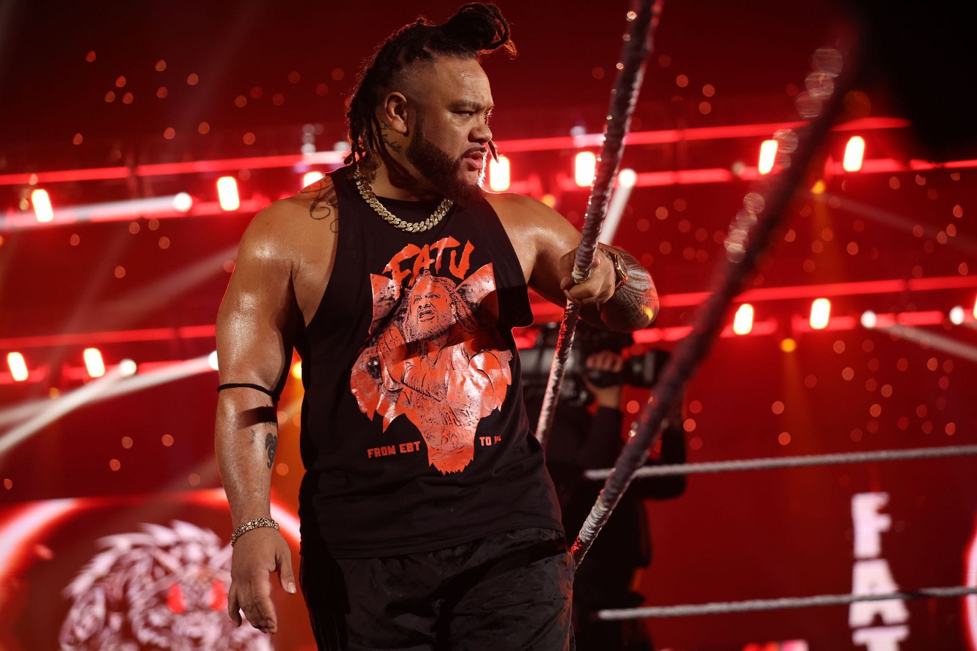 Jacob Fatu Reacts To His Former Bloodline Stablemates Winning The WWE Tag Team Championships