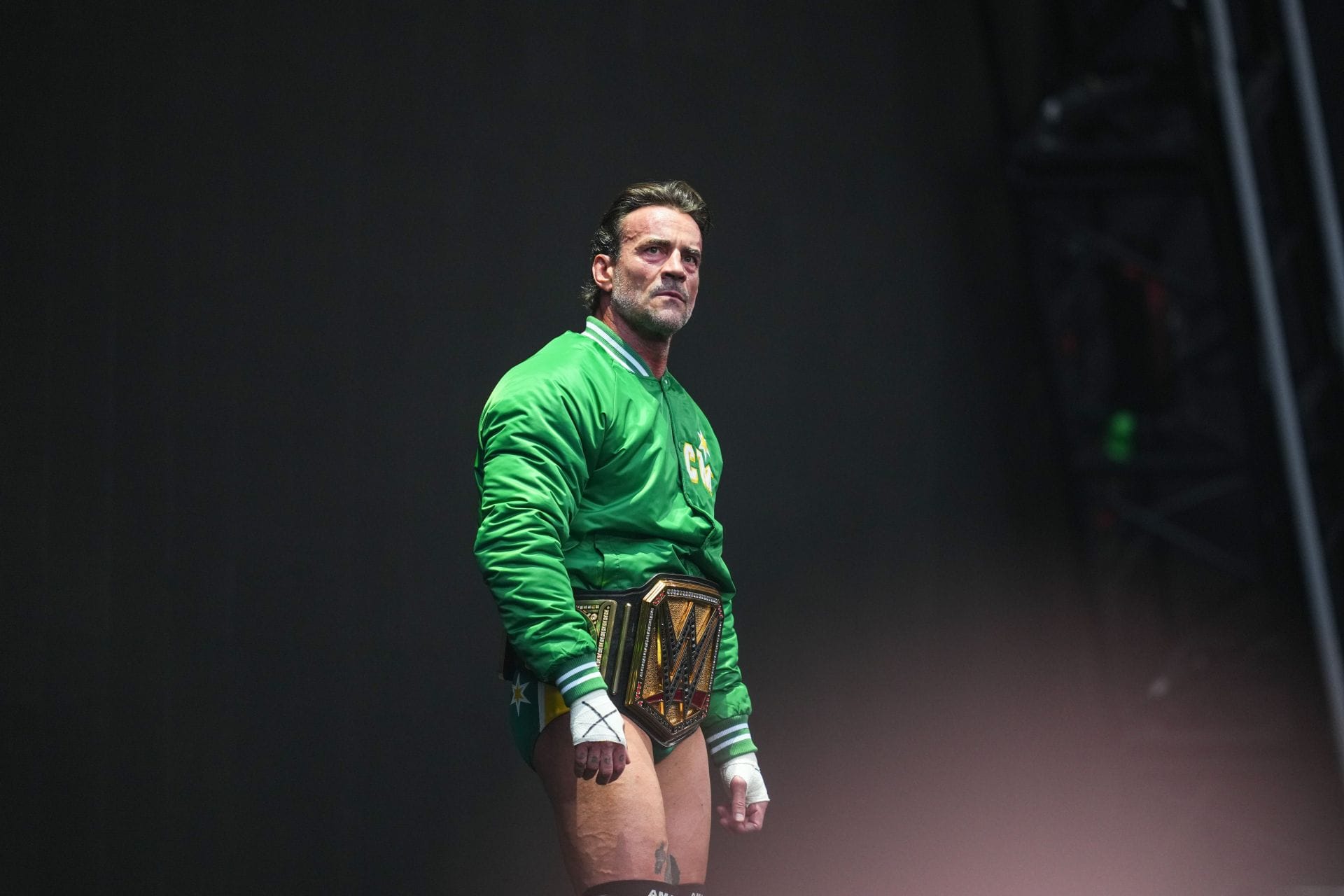 CM Punk Seen Backstage With Current Double WWE Champion After 14-Year Return