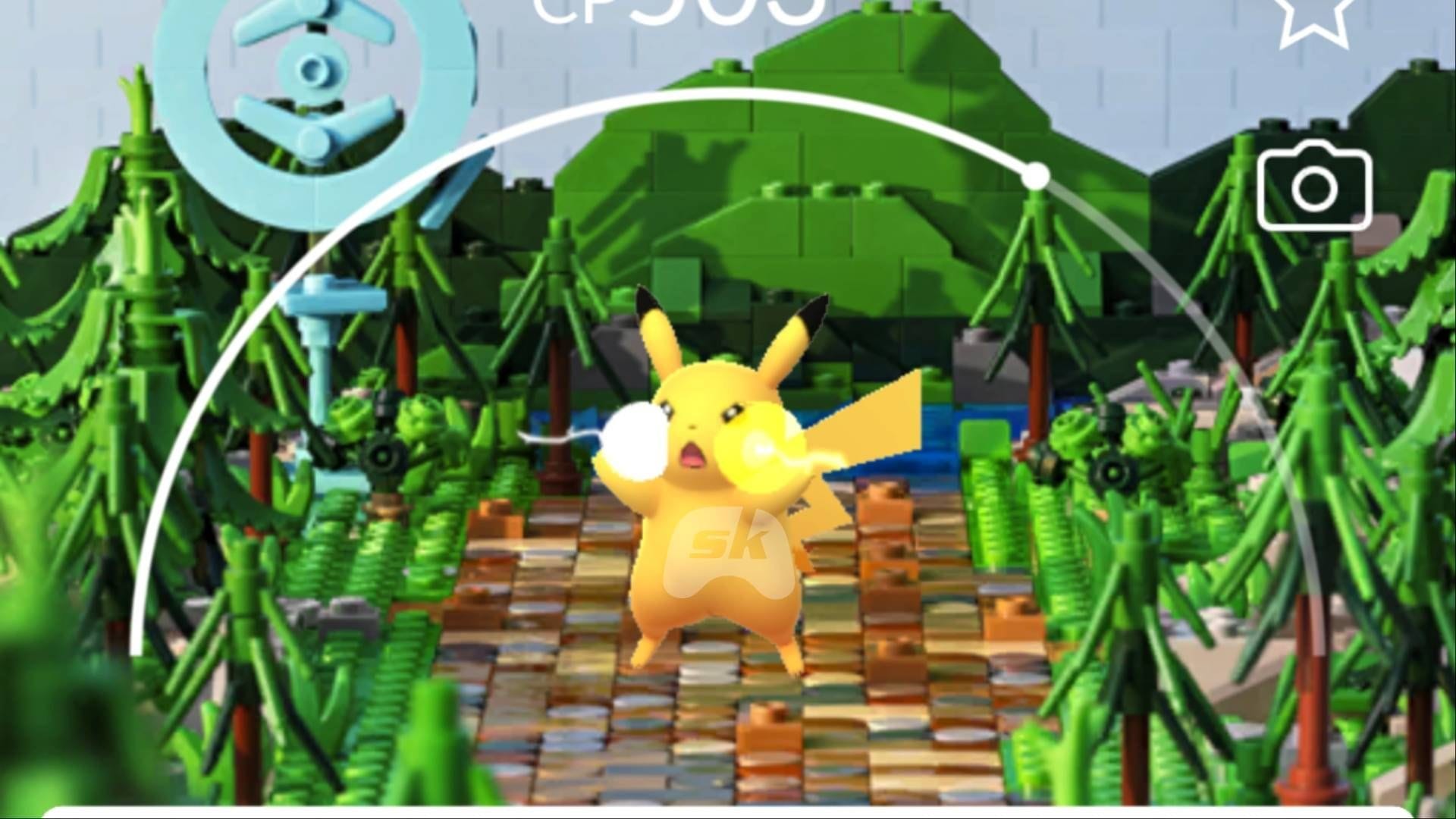How to get Pikachu with LEGO background in Pokemon GO (and can you remote raid)