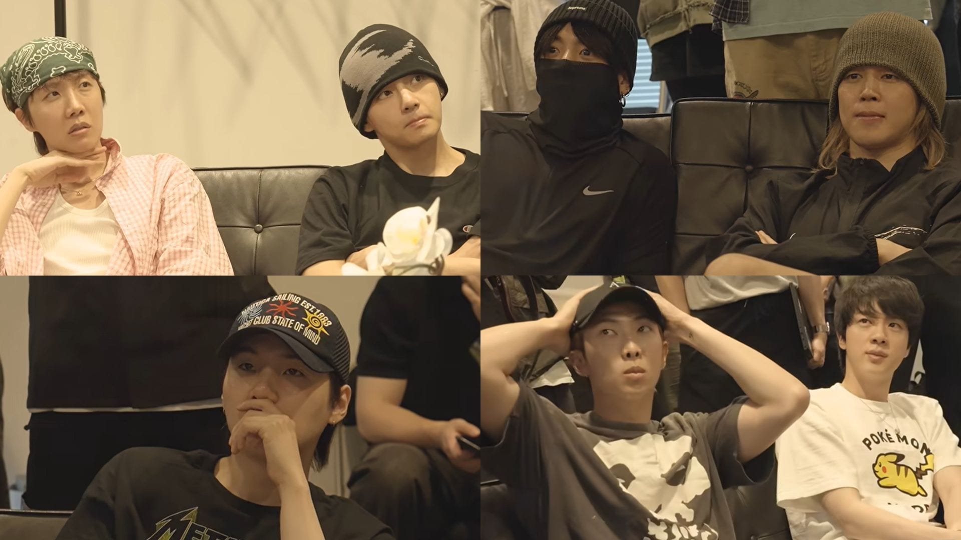 "I would've quit right then" - Fans concerned seeing BTS' reaction to their FIFA World Cup Final halftime schedule in new sketch video