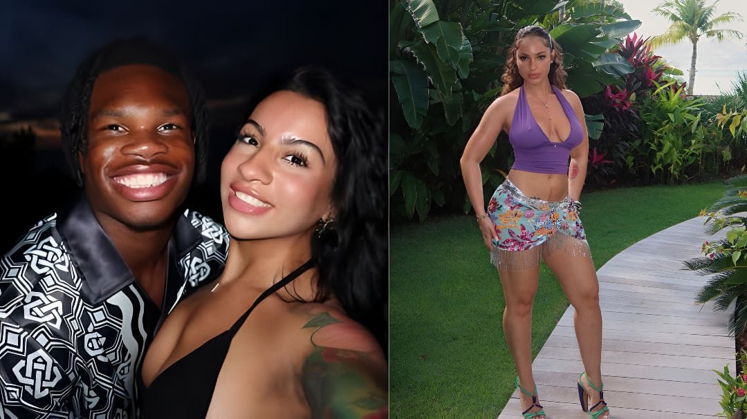 Josh Jacobs' ex-GF Ash Kaash gushes over Travis Hunter's wife Leanna's photodump from Jaguars gameday