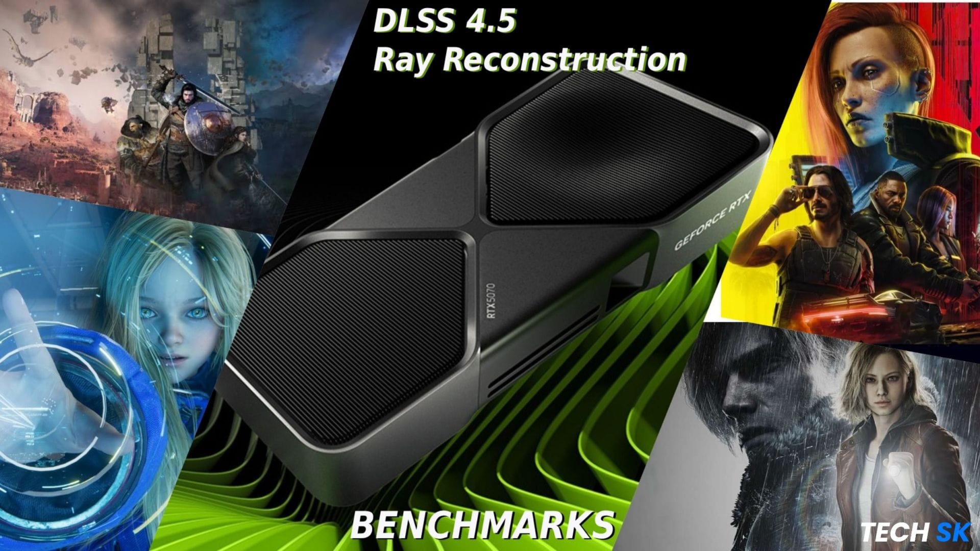 Nvidia DLSS 4.5 Ray Reconstruction RTX 5070 Ti benchmarks (Preset F)