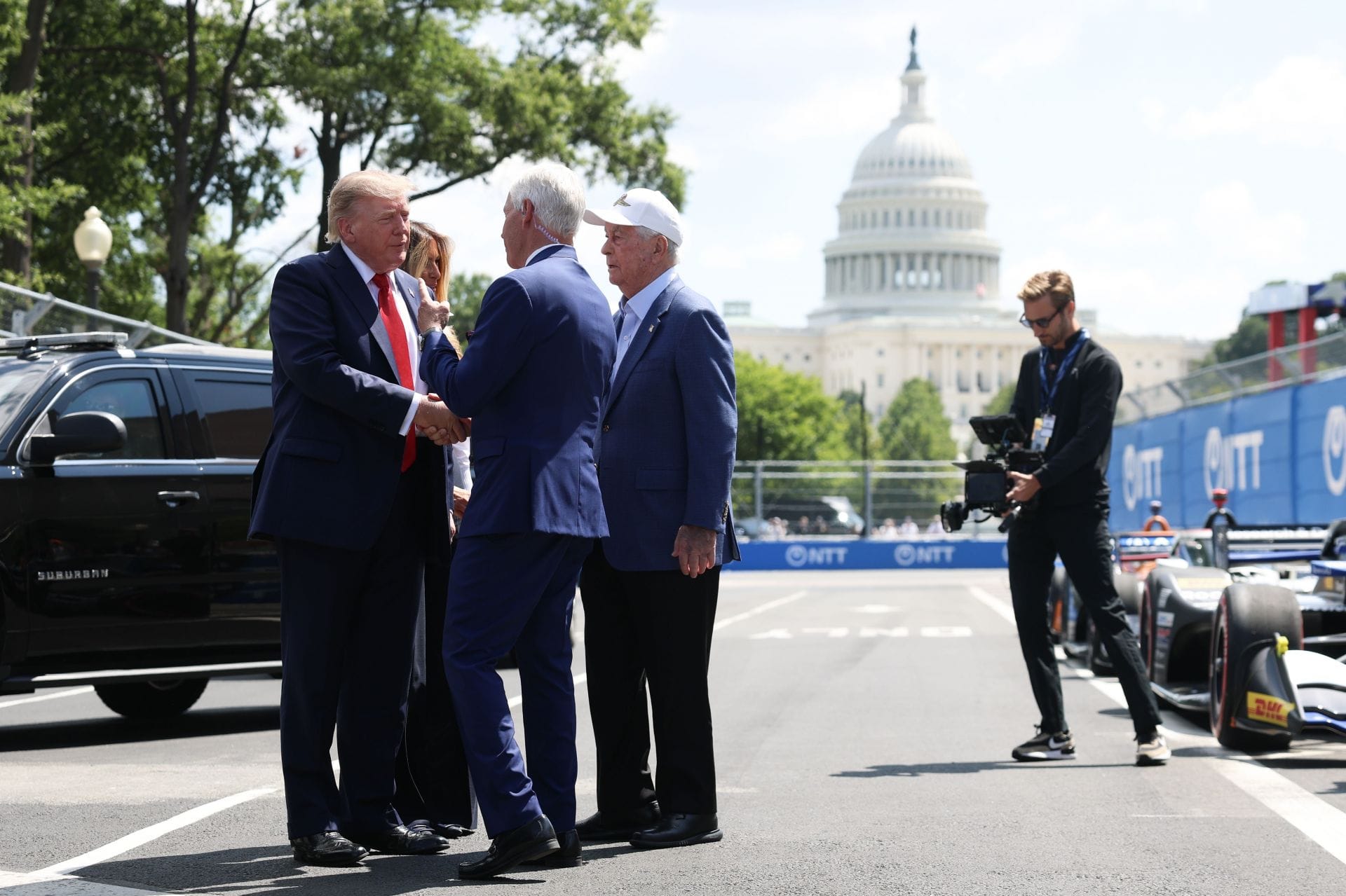 Donald Trump reveals Roger Penske spent 20 years trying to get a Washington D.C. IndyCar race