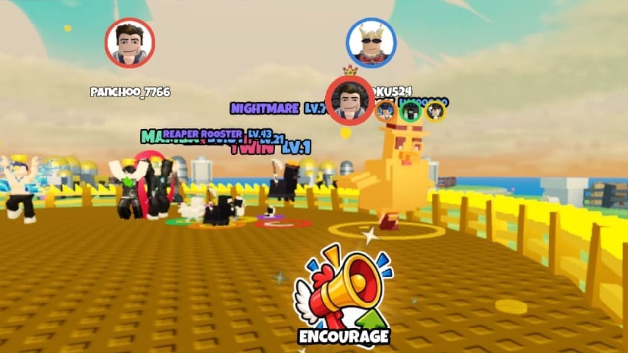 The golden goose (Image via Roblox)