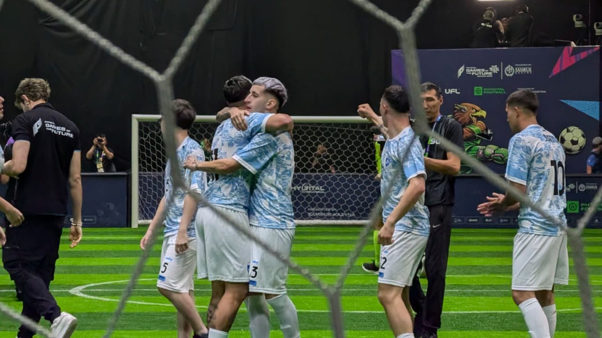 NS Team won the first match (Image via GOTF || Sportskeeda)