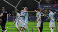 NS Team won the first match (Image via GOTF || Sportskeeda)