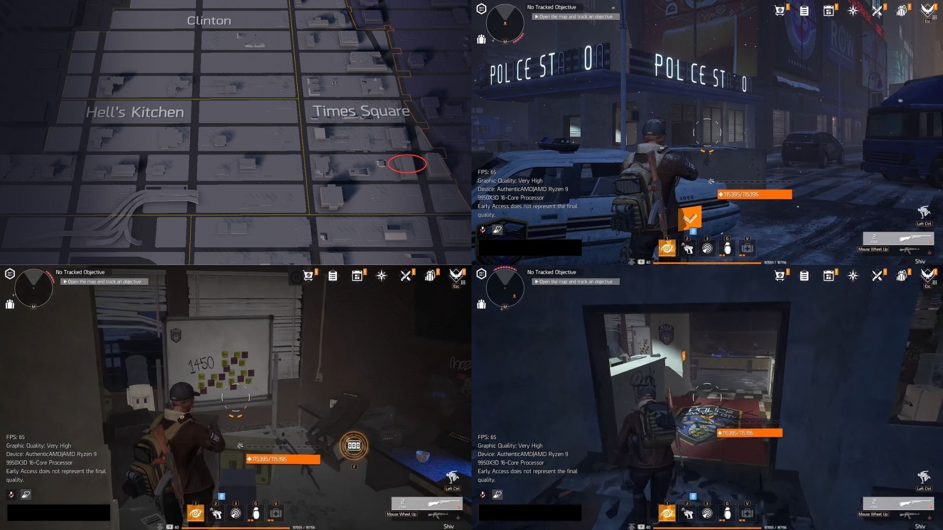 Head inside the police station to find the safe (Image via Ubisoft || YouTube/@ShivTDR)