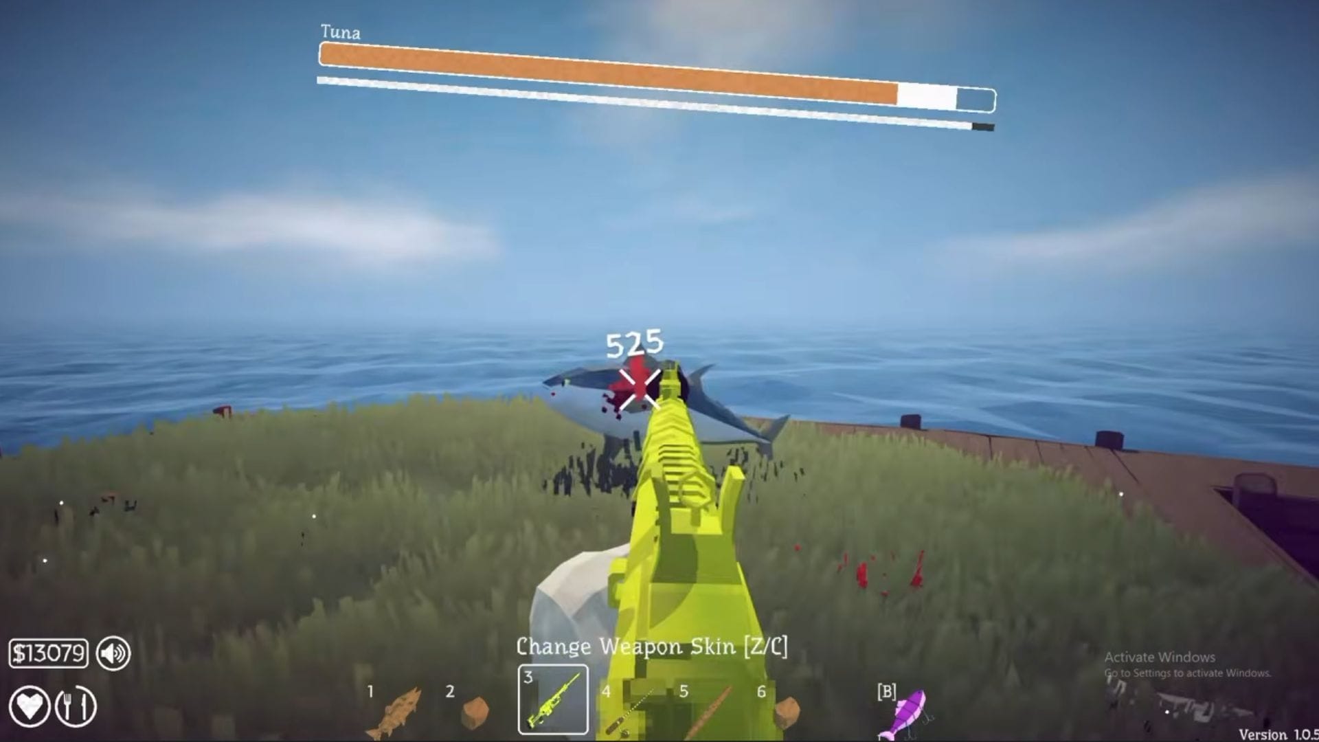 How to beat Tuna in How to Fish