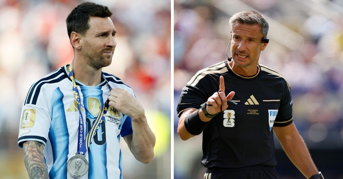 “I’ll leave that conversation on the pitch” - FIFA World Cup final referee on exchange with Lionel Messi during heated contest vs Spain