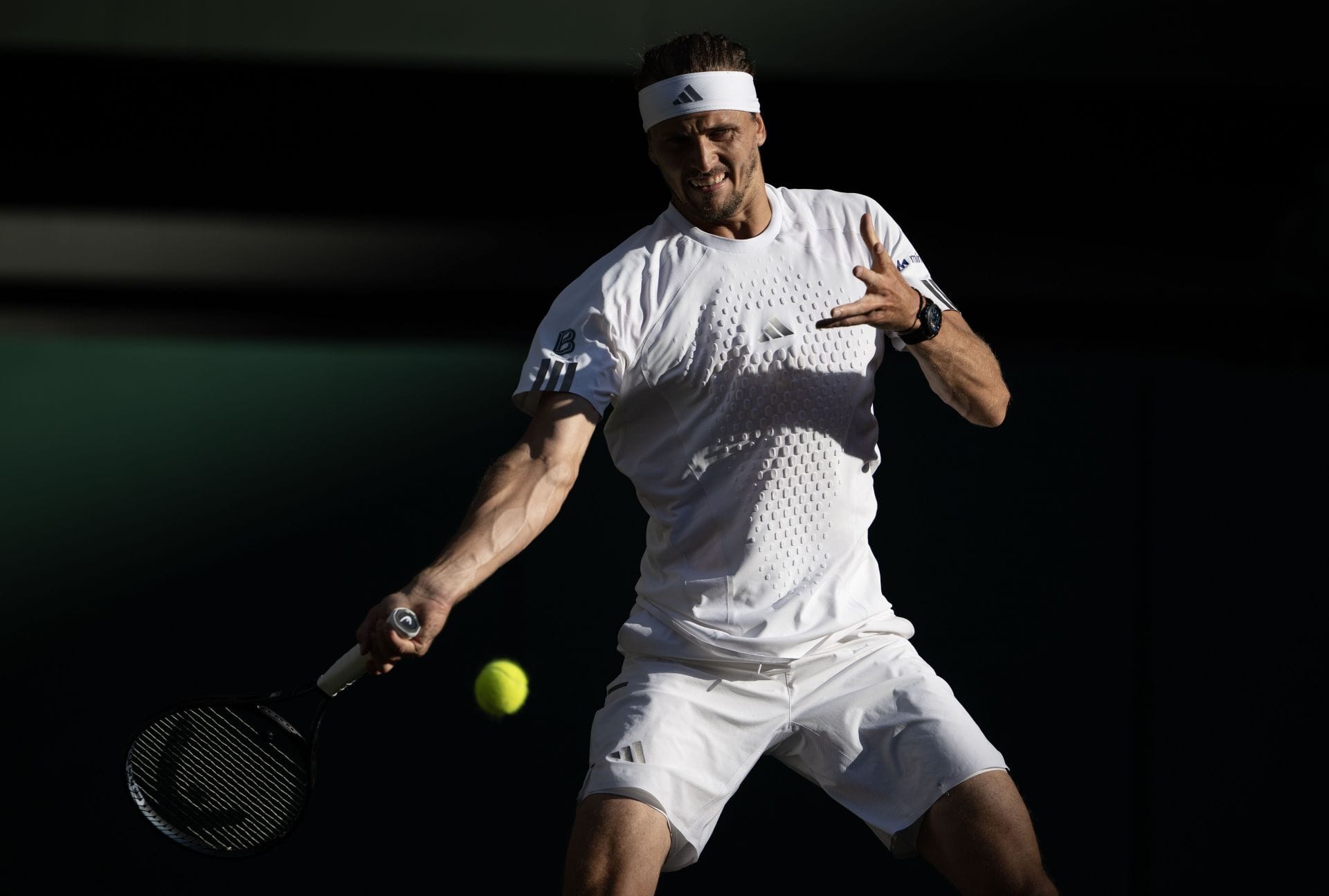 Alexander Zverev at Wimbledon 2026 (Image Source: Getty)