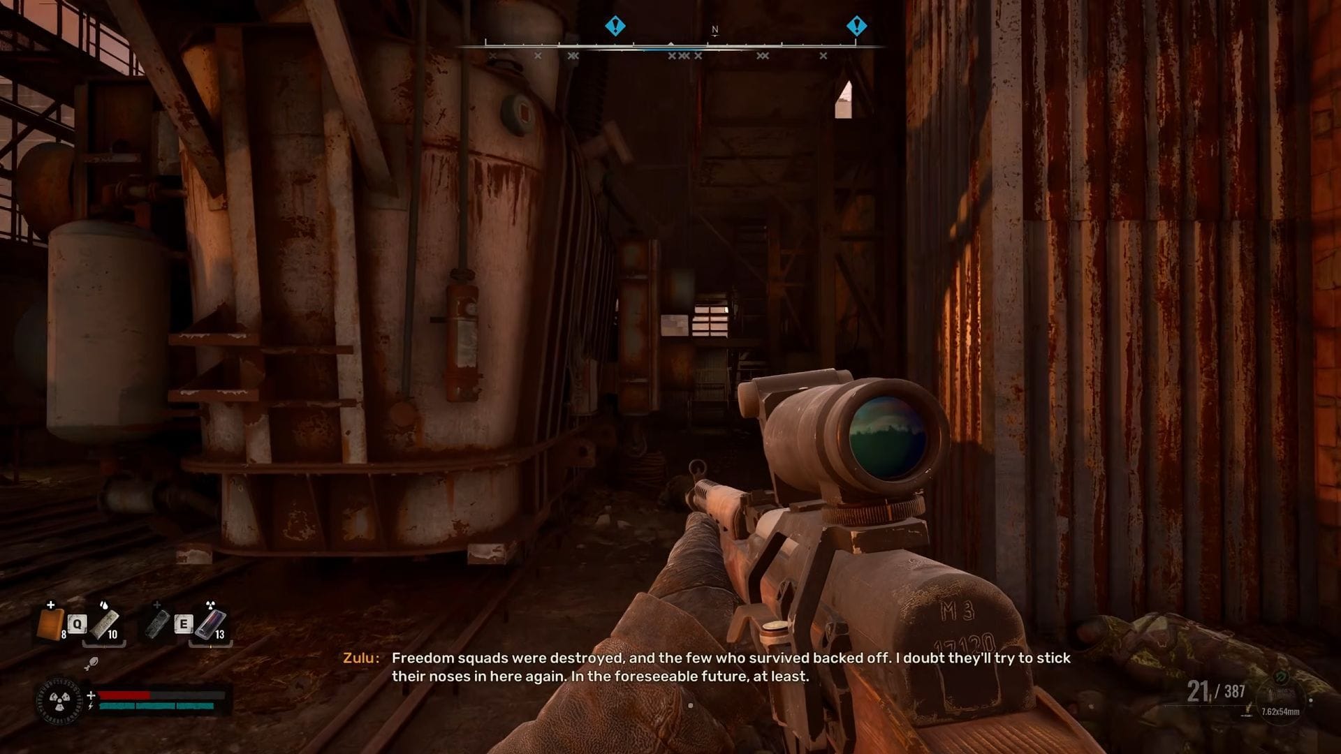 Clear the main enemy outpost (Image via GSC Game World || YouTube/@Vatislavovych)
