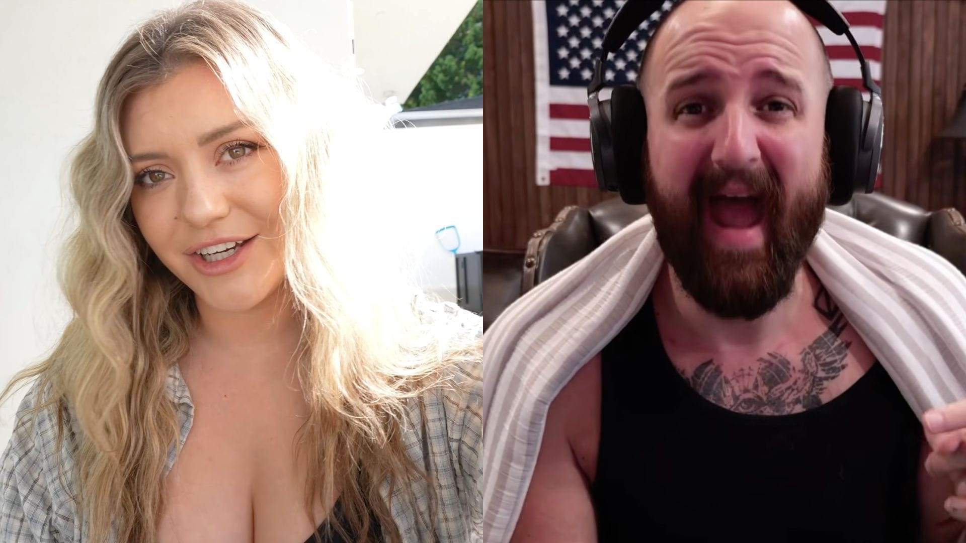 Tectone and BrookeAB clash after Rumble streamer seemingly compares mothers with postpartum depression to a bear