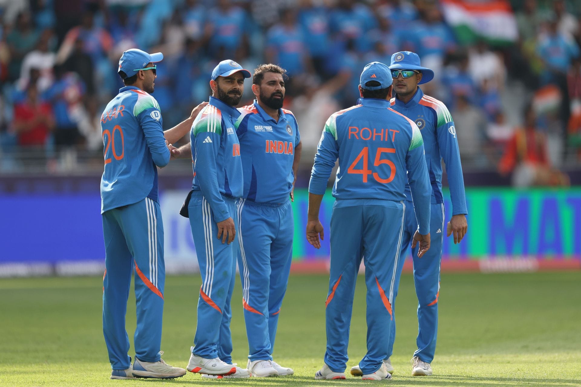 Comparing Mohammad Shami's stats under Virat Kohli, MS Dhoni, and Rohit Sharma