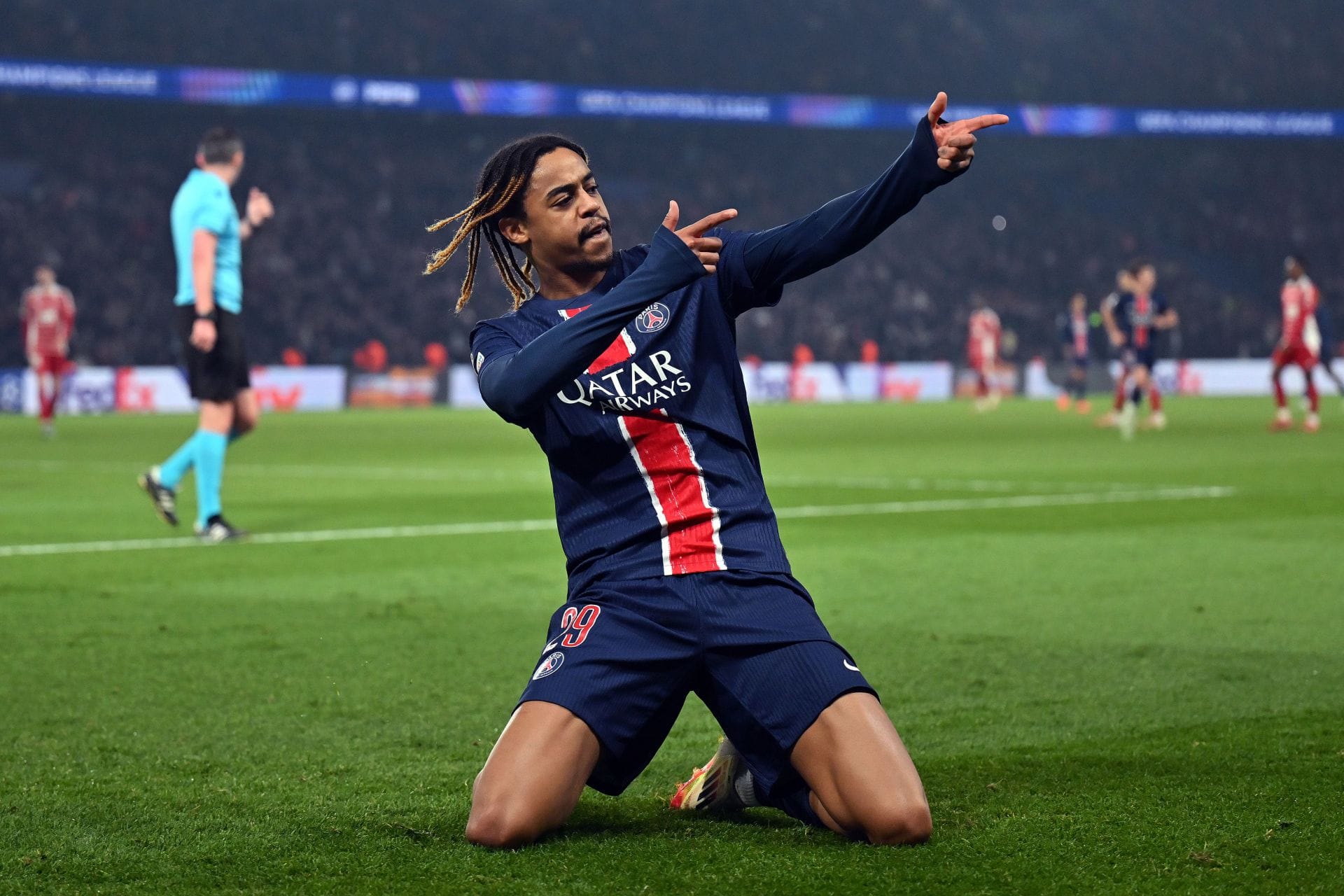 Luis Enrique responds when asked about Bradley Barcola's future at PSG amid Liverpool links