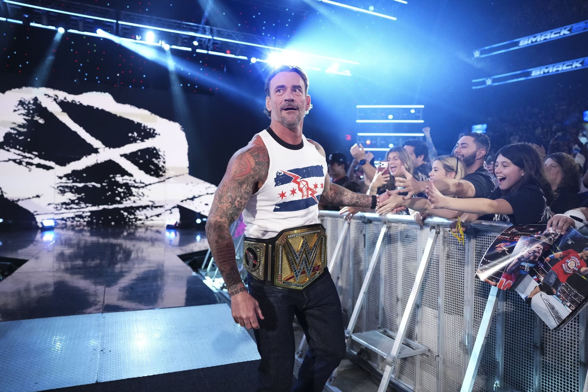 CM Punk sends message after controversial win on WWE SmackDown 