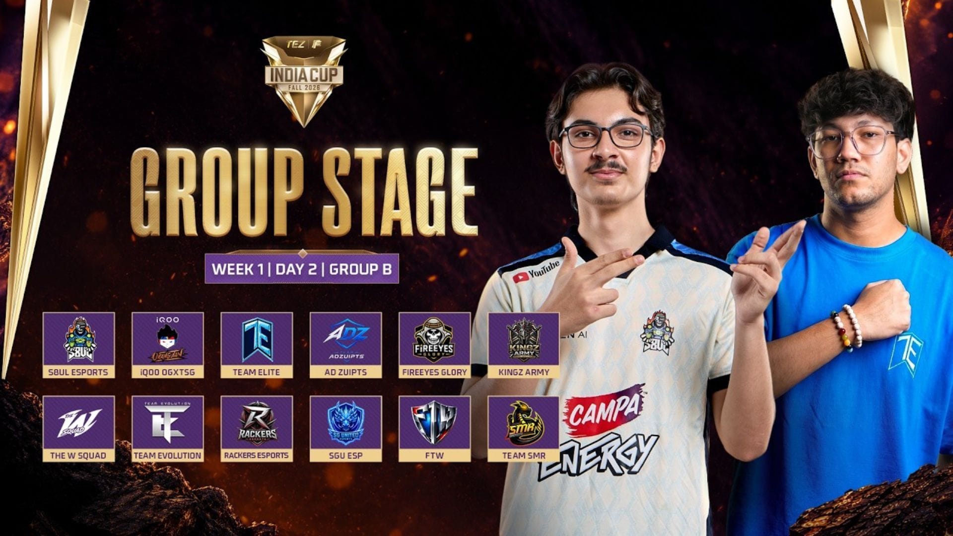 FFMIC 2026 Fall Group Stage Day 2: Overall standings and summary