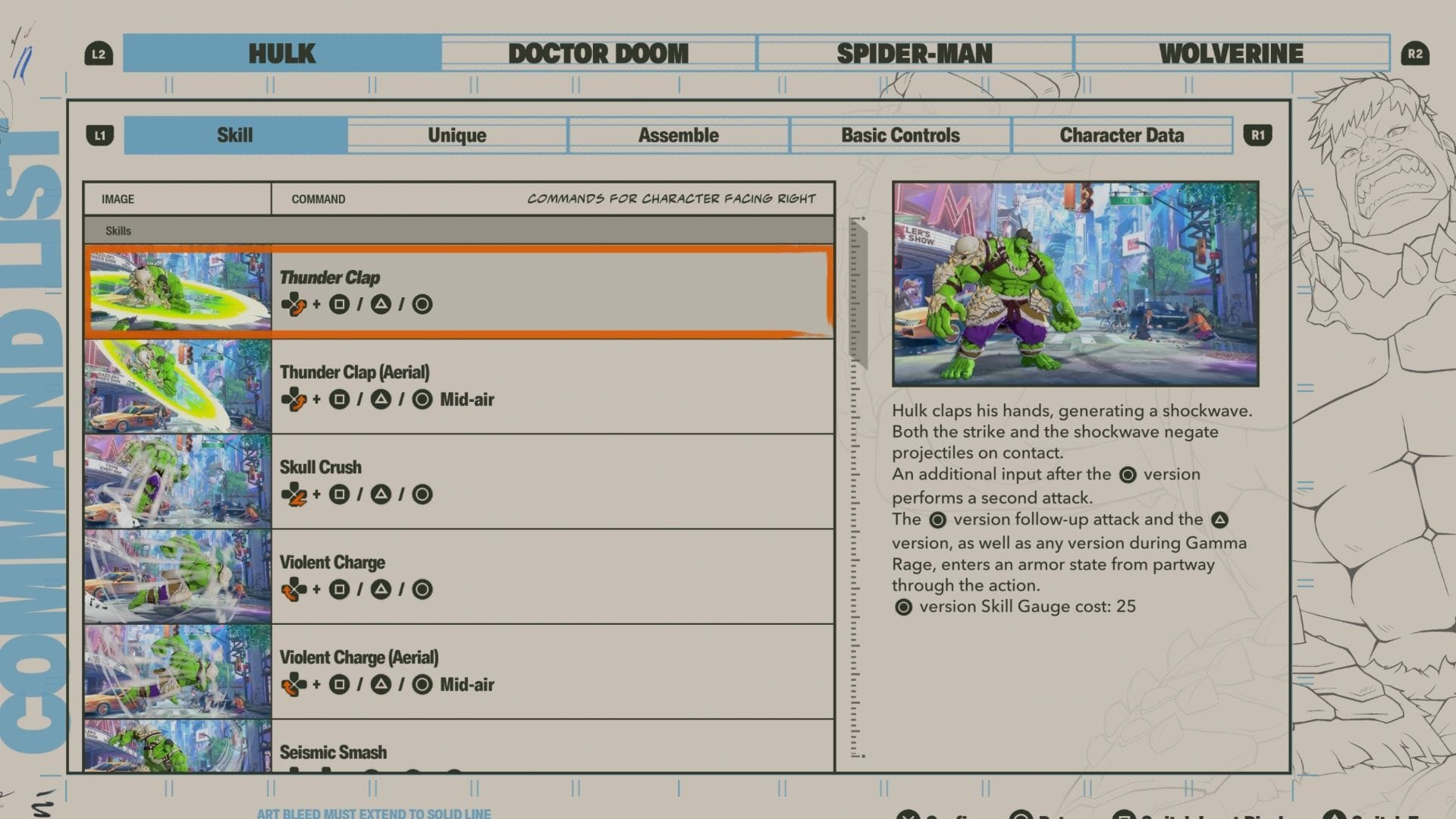 Don't worry, Marvel Tokon gives you all the tools to start learning your characters (Image via Sony Interactive Entertainment || Sportskeeda)
