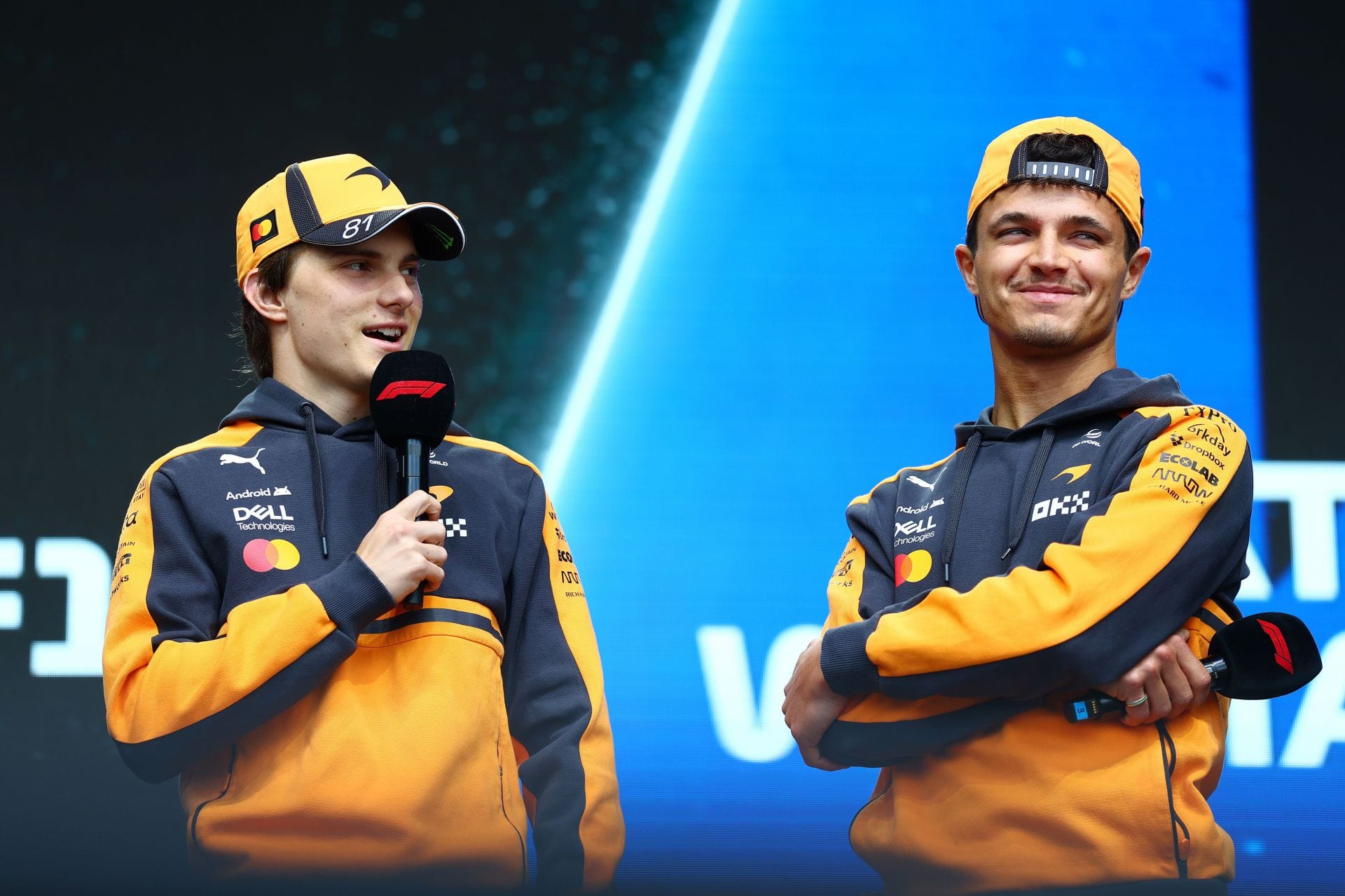 Lando Norris and Oscar Piastri at the Hungarian Grand Prix - Source: Getty