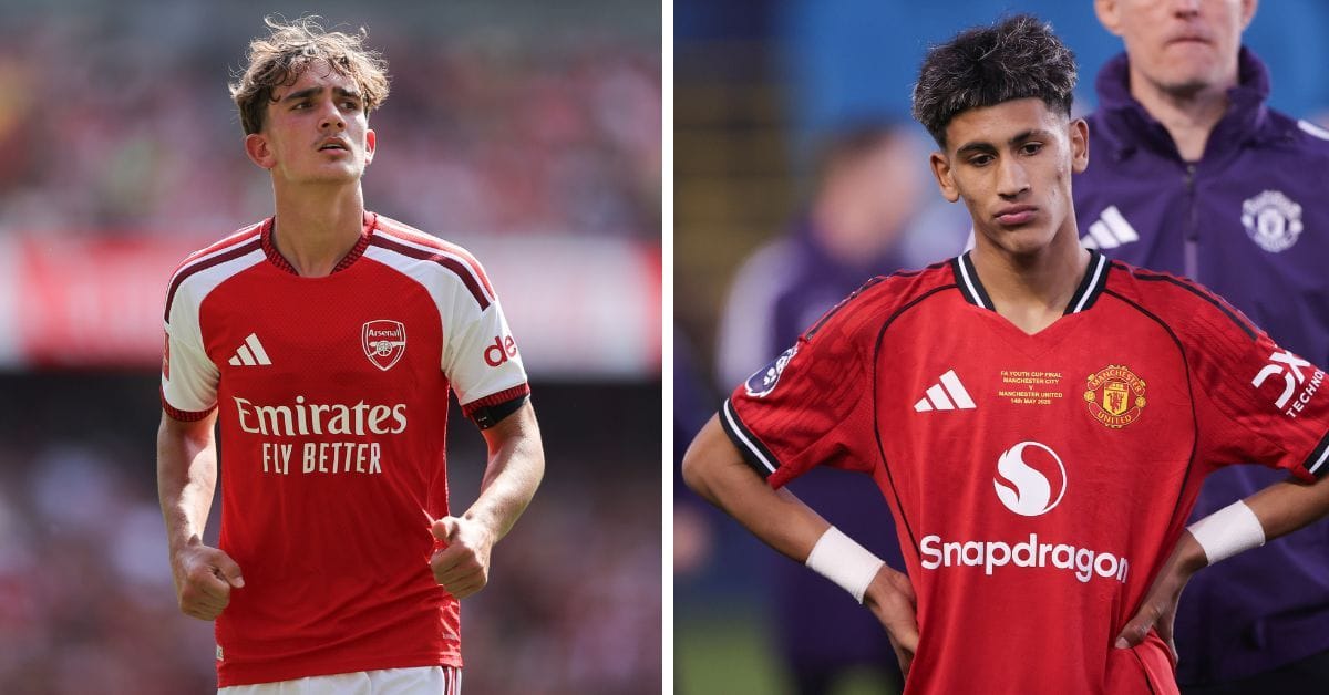Arsenal fan tells JJ Gabriel that Max Dowman is better than him; reaction from Manchester United talent wins internet