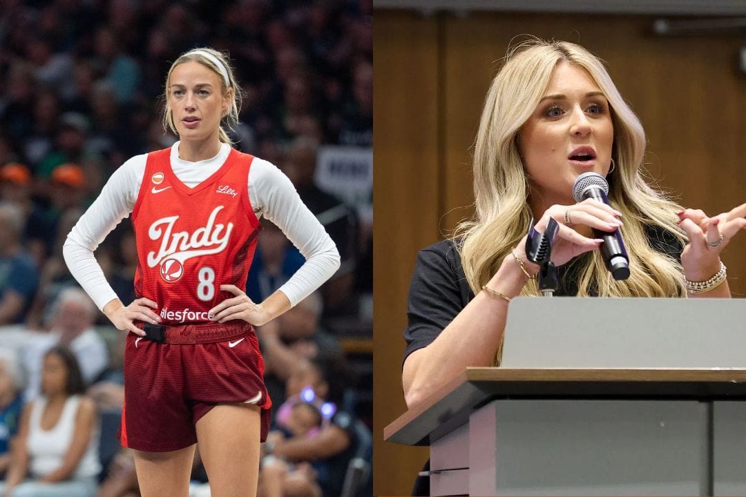 Riley Gaines Hints She Was Singled Out by WNBA For "Thank You Sophie Cunningham" Card at Fever-Lynx Game  