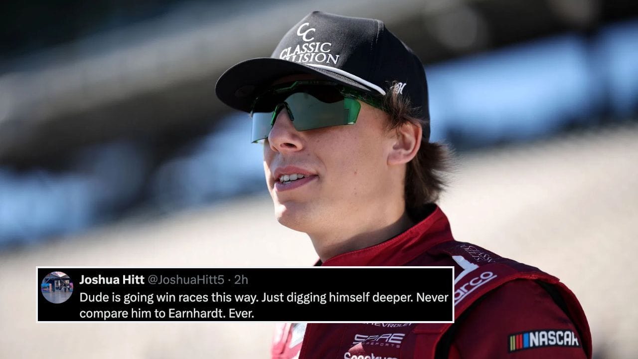 "Never compare him to Earnhardt. Ever": Fans react as Carson Hocevar reveals what happened between him and Zane Smith at Atlanta