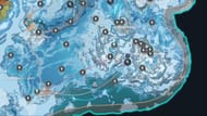 From Sretomorozsk to the waypoint beside the rail track (Image via HoYoverse || Interactive Map)