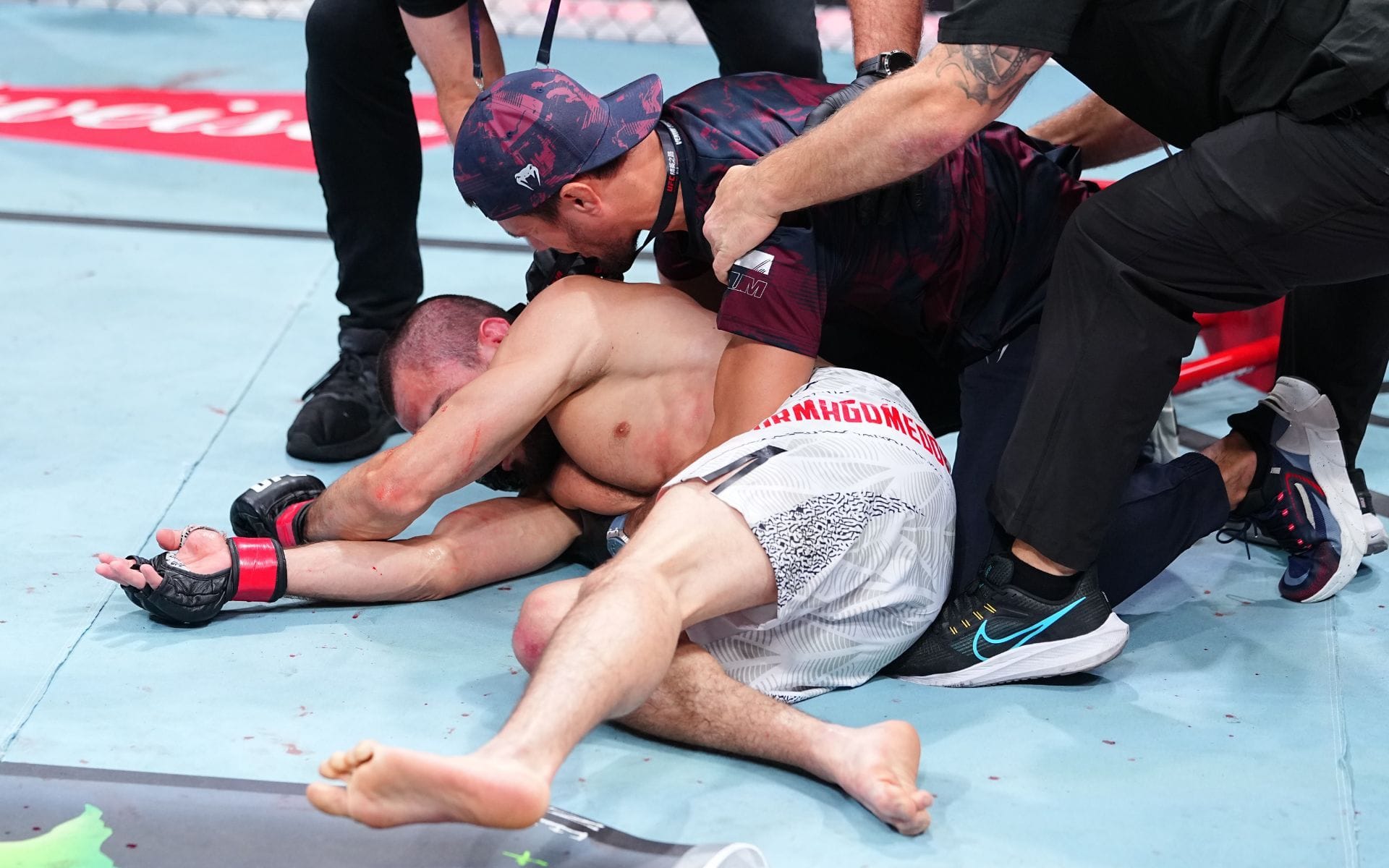 "If I had wanted to, I would have hit him" - Usman Nurmagomedov addresses alleged attack on Song Yadong after Umar's KO loss