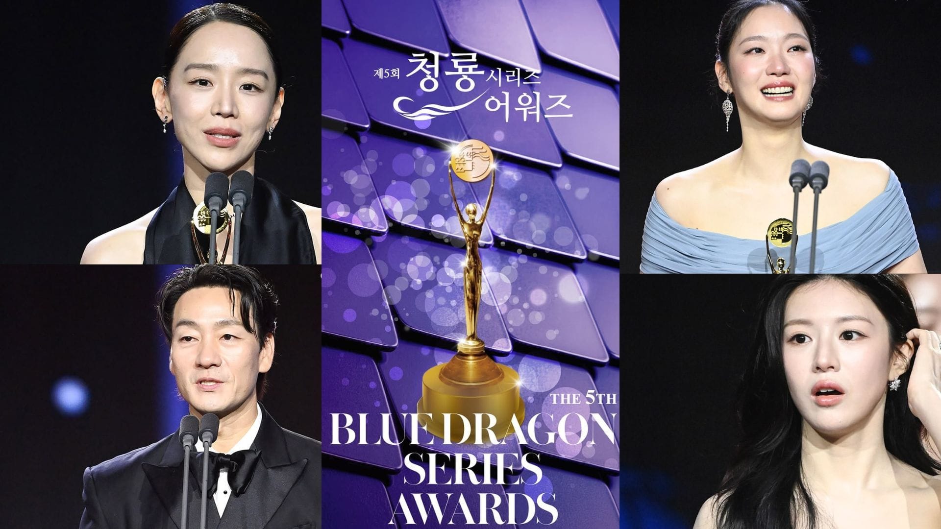 Kim Go-eun, Shin Hae-sun, Park Hae-soo, Go Youn-jung win big at 5th Blue Dragon Series Awards: Complete winners list and highlights