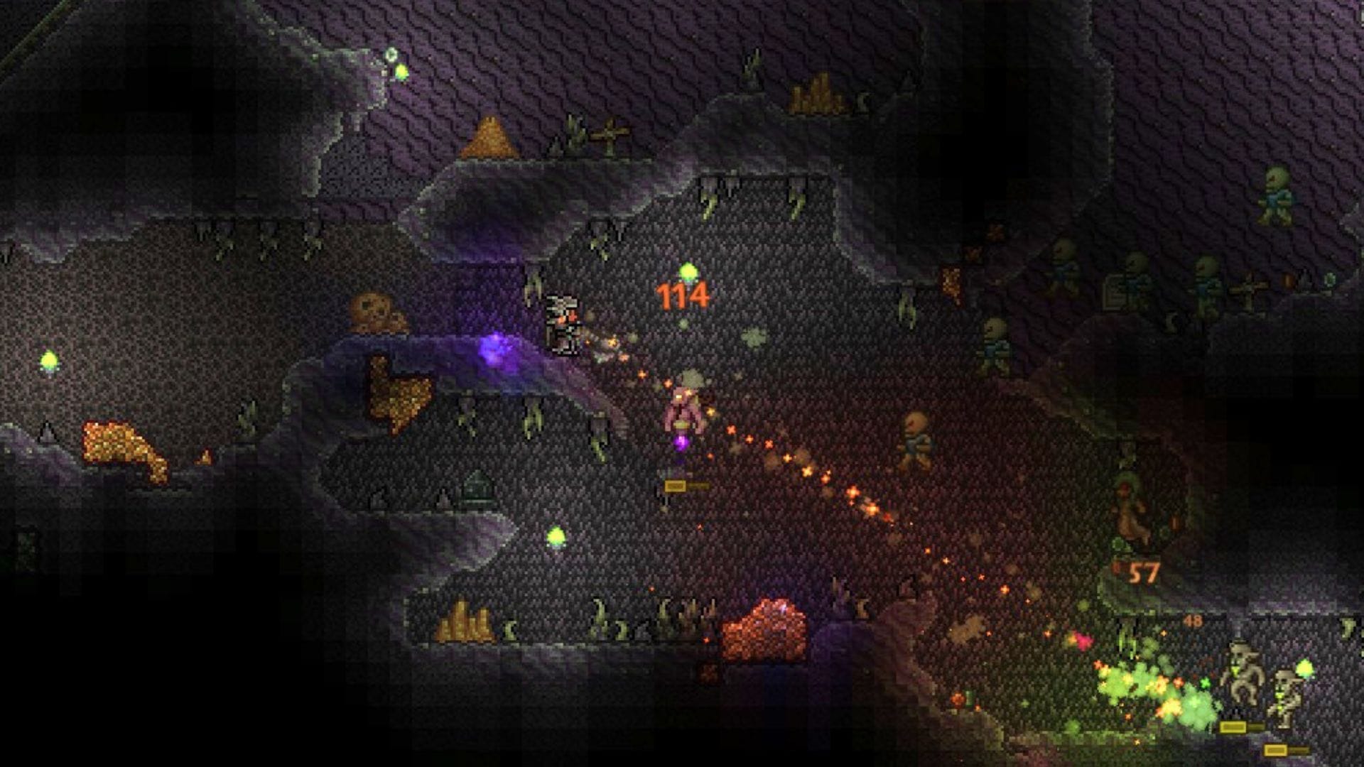 All Gem Staves in Terraria: Recipe, stats, and showcase 