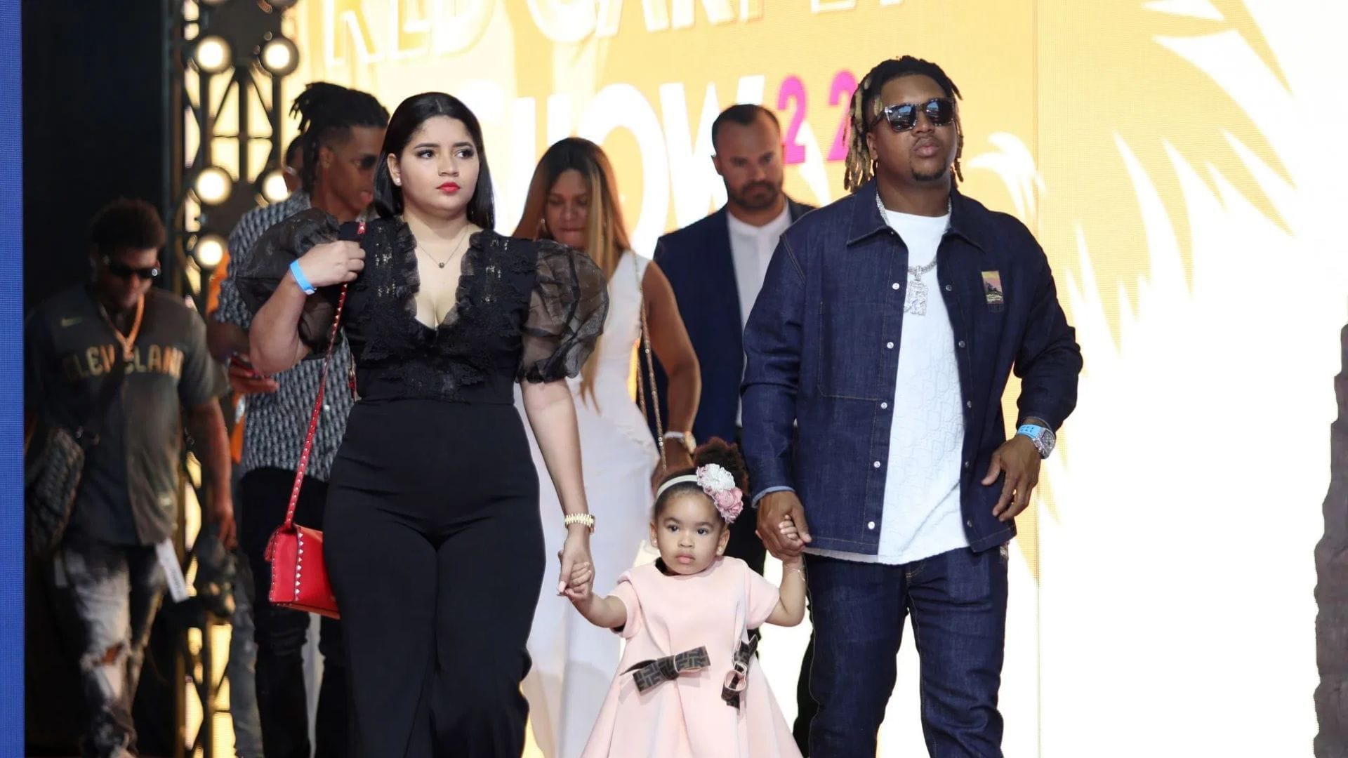Jose Ramirez's wife Rosedith turns up glam in cream ribbed knit bodycon mini dress, shares mirror selfies 