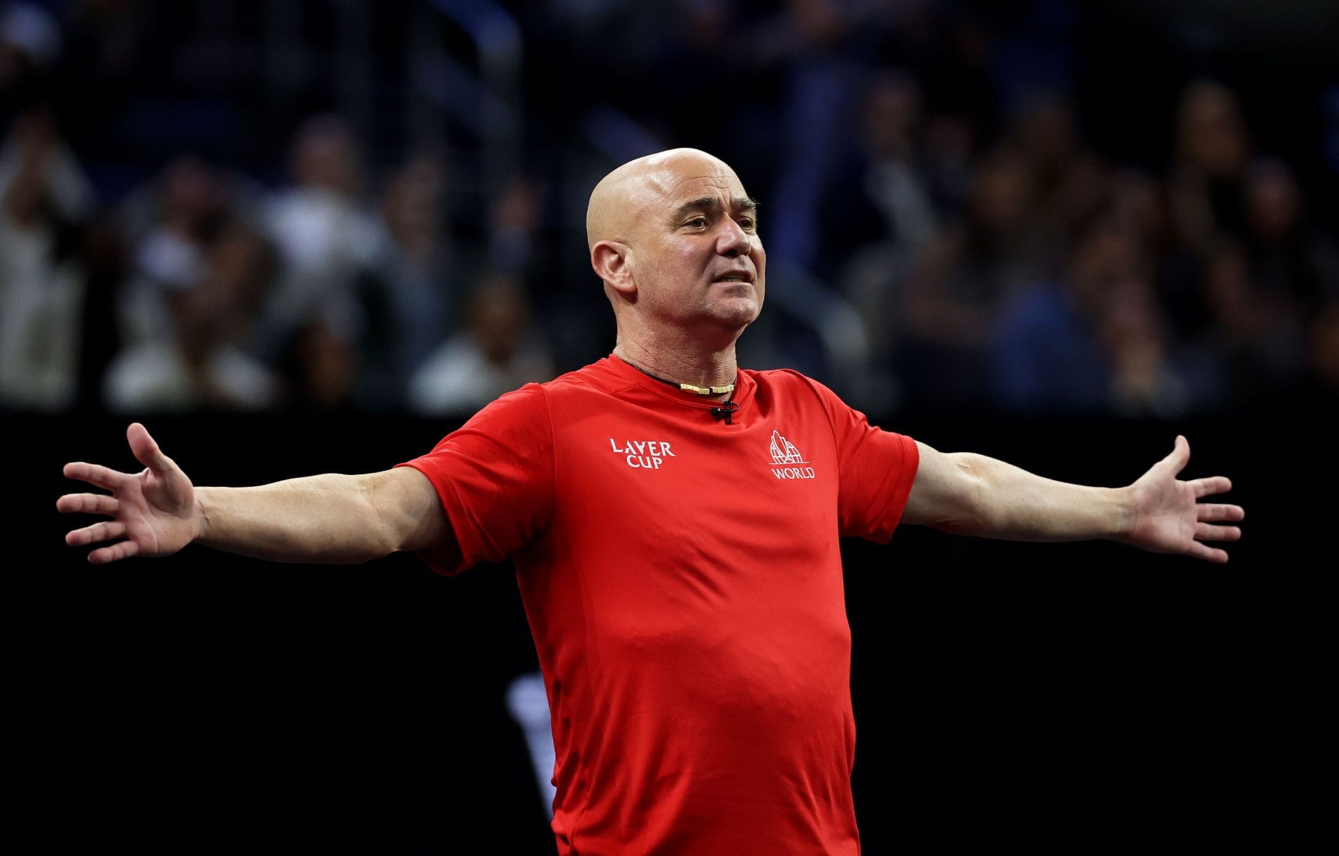 "Better than most of Top 10"; "Insane" - Andre Agassi & John McEnroe shock fans with their incredible fitness at US Open exhibition