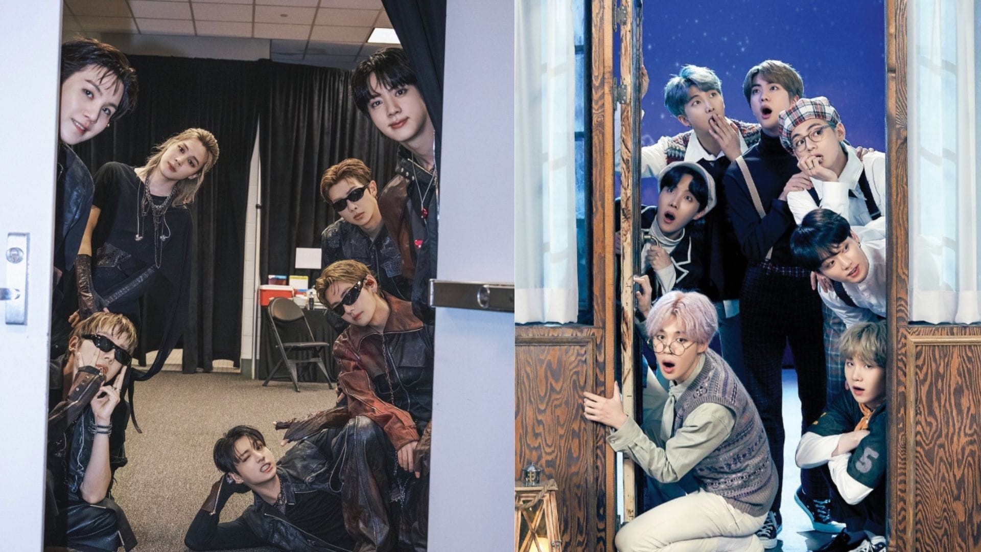 “Waiting for us at Magic Shop”: Fans compare latest BTS photoshoot with the band’s 2019 “Muster” event poster